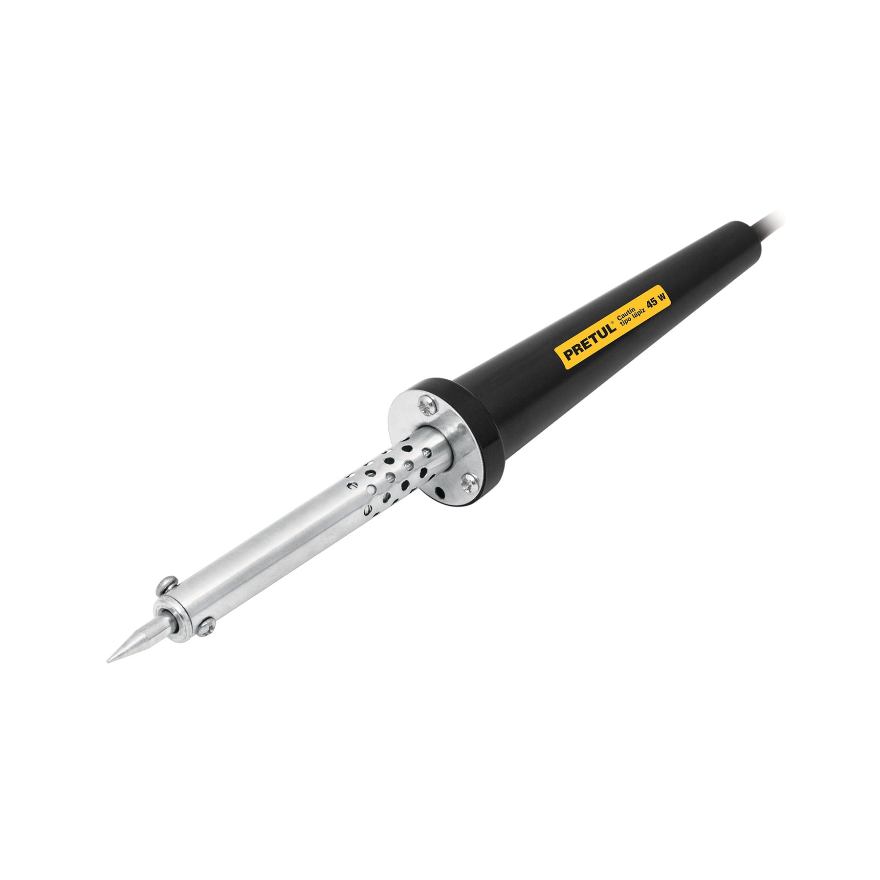 Cautín 45 W tipo lápiz para trabajo medio, Pretul, CAU-45P2, 22809