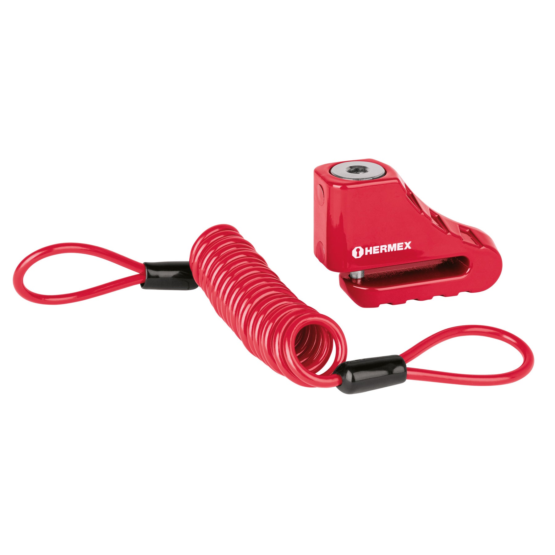 Candado para freno de disco motocicleta, 5.5mm, Hermex