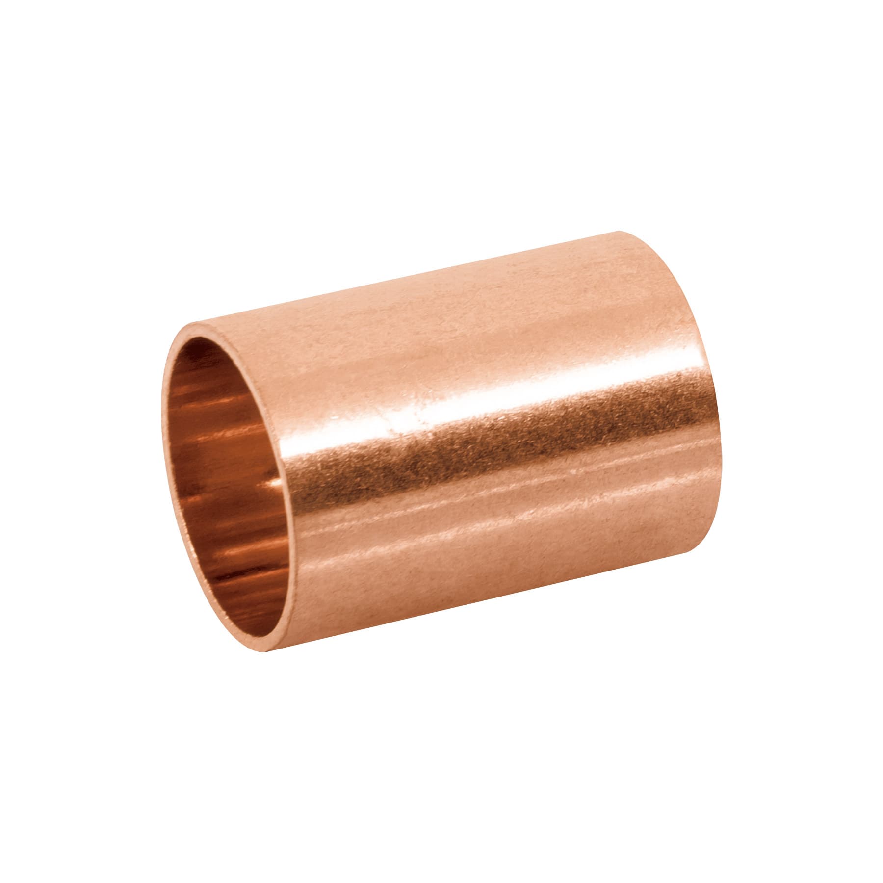 Cople de cobre de 1/2" sin ranura, Foset
