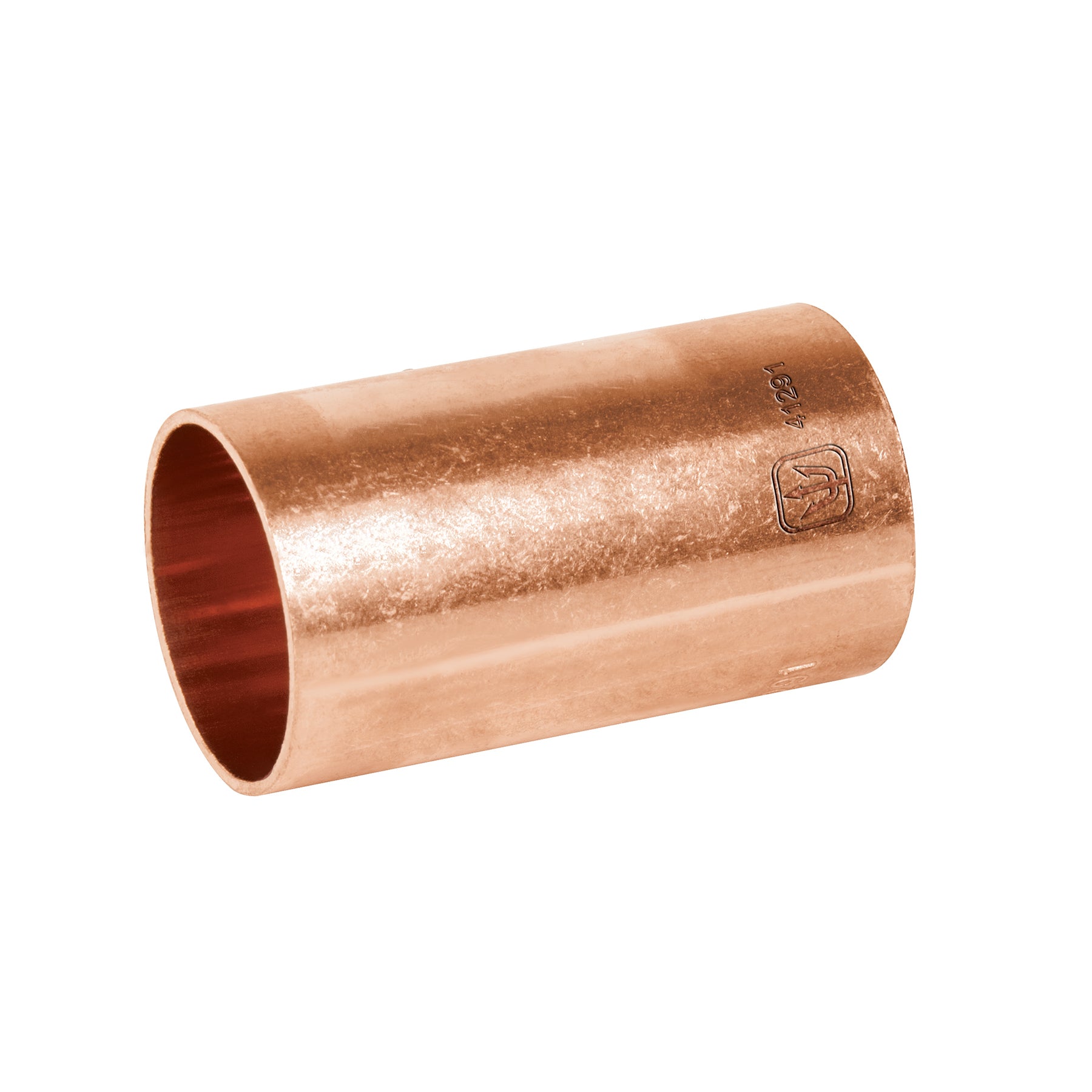 Cople de cobre de 3/4" sin ranura, Foset