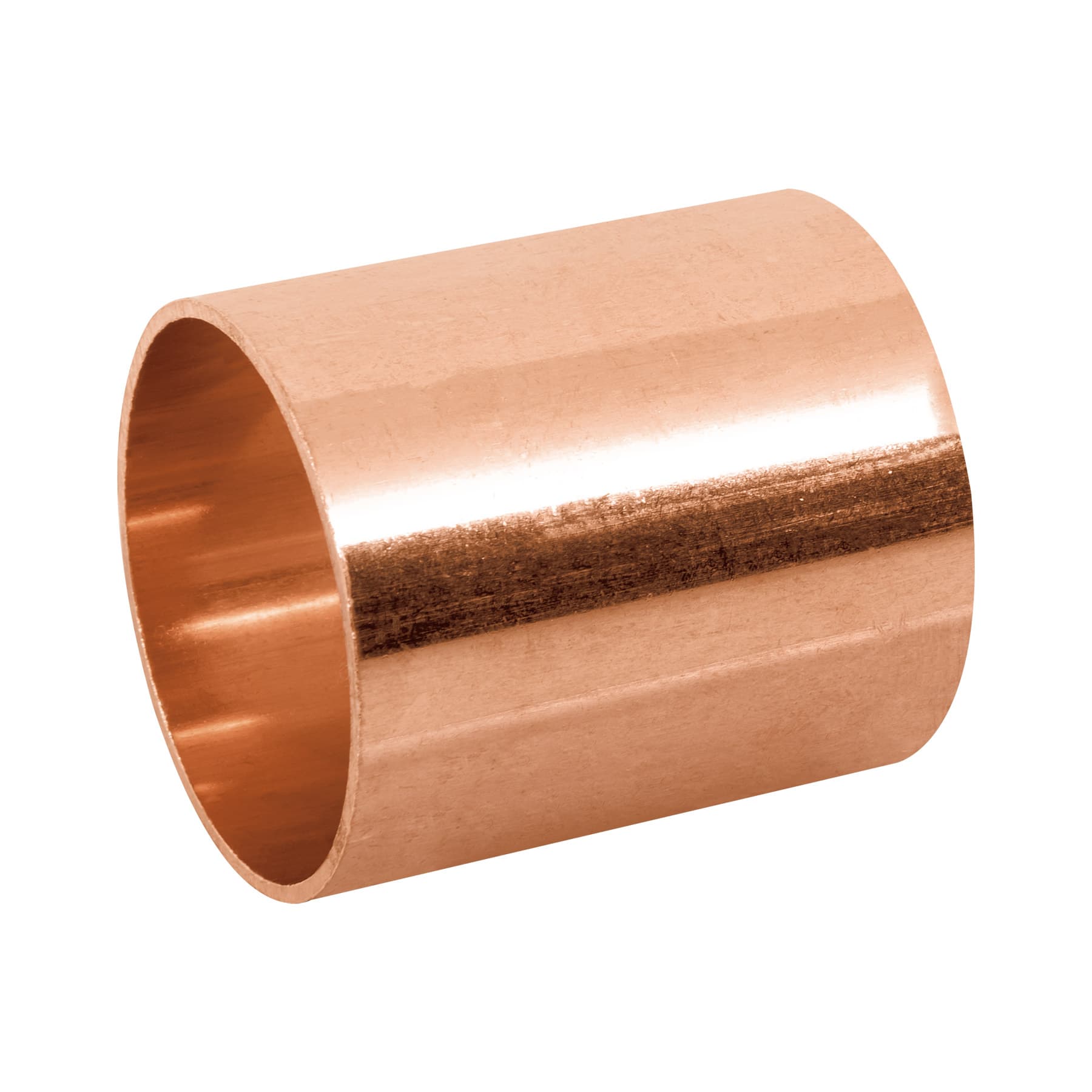 Cople de cobre de 1-1/2" sin ranura, Foset
