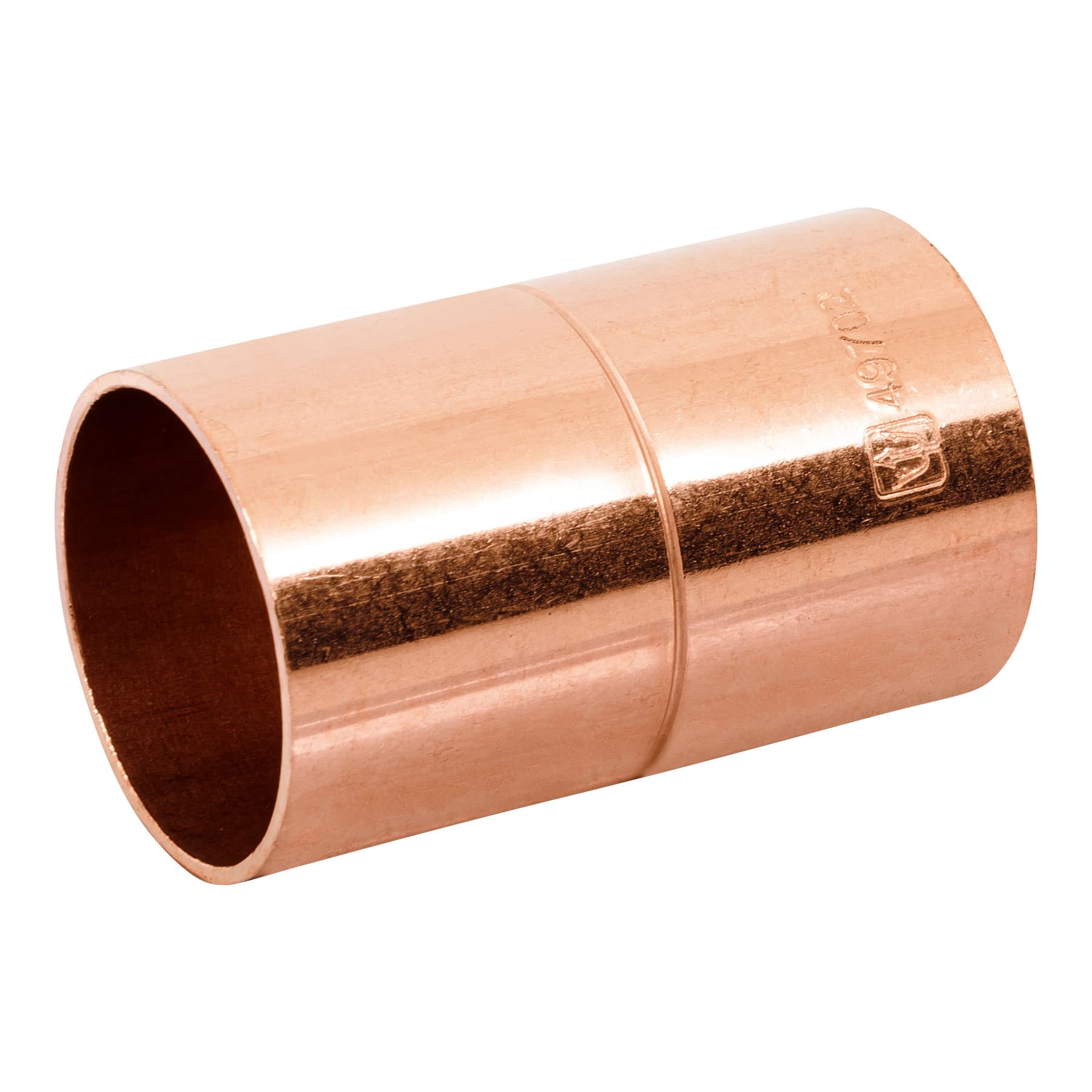 Cople de cobre 1", con ranura, Foset, CC-263, 49702