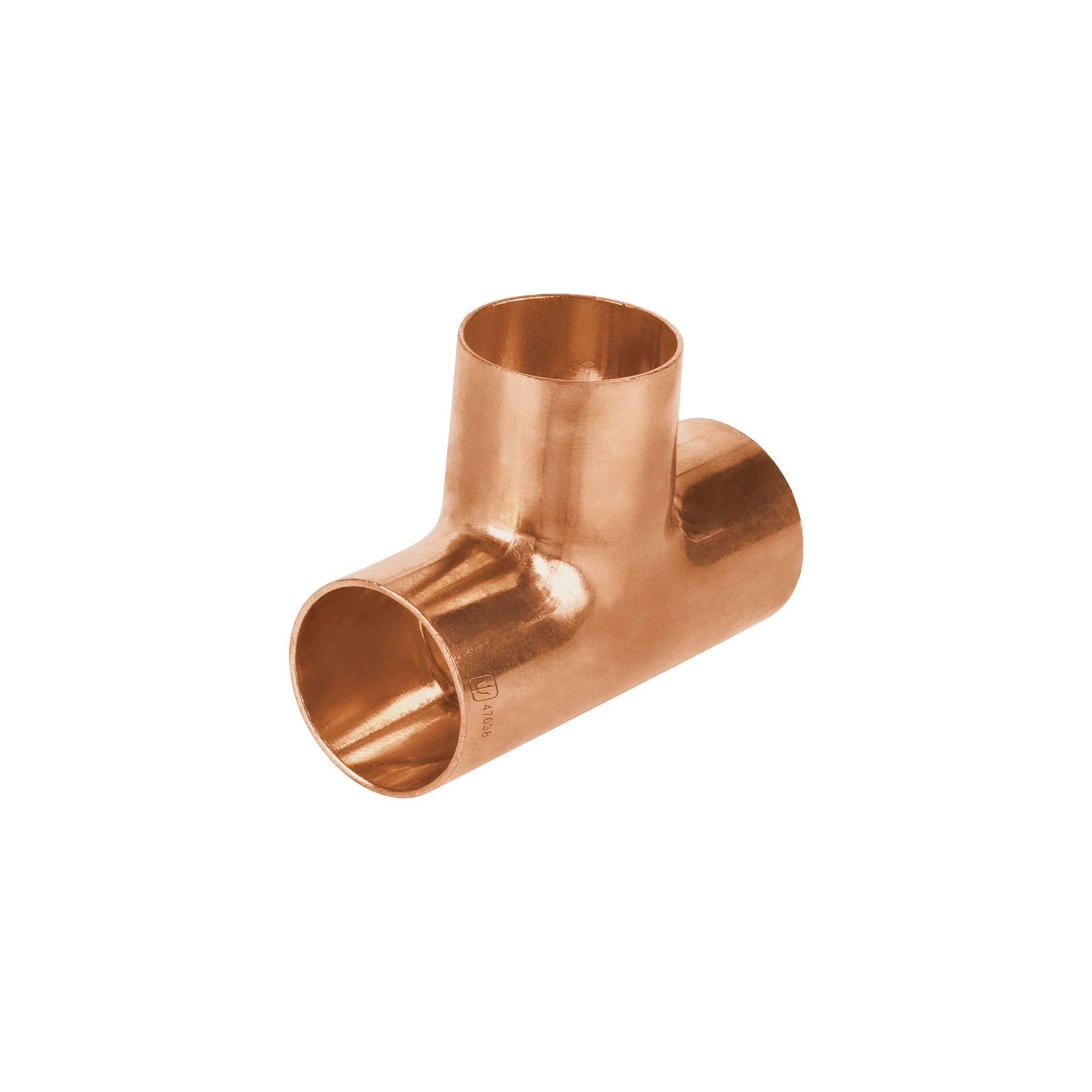 Tee sencilla de cobre 3/4" BASIC, Foset, CC-762B, 47638