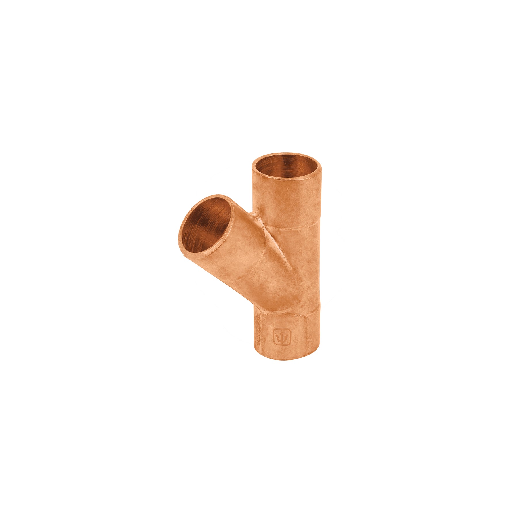 Yee sencilla de cobre 3/4", Foset, CC-802, 48893