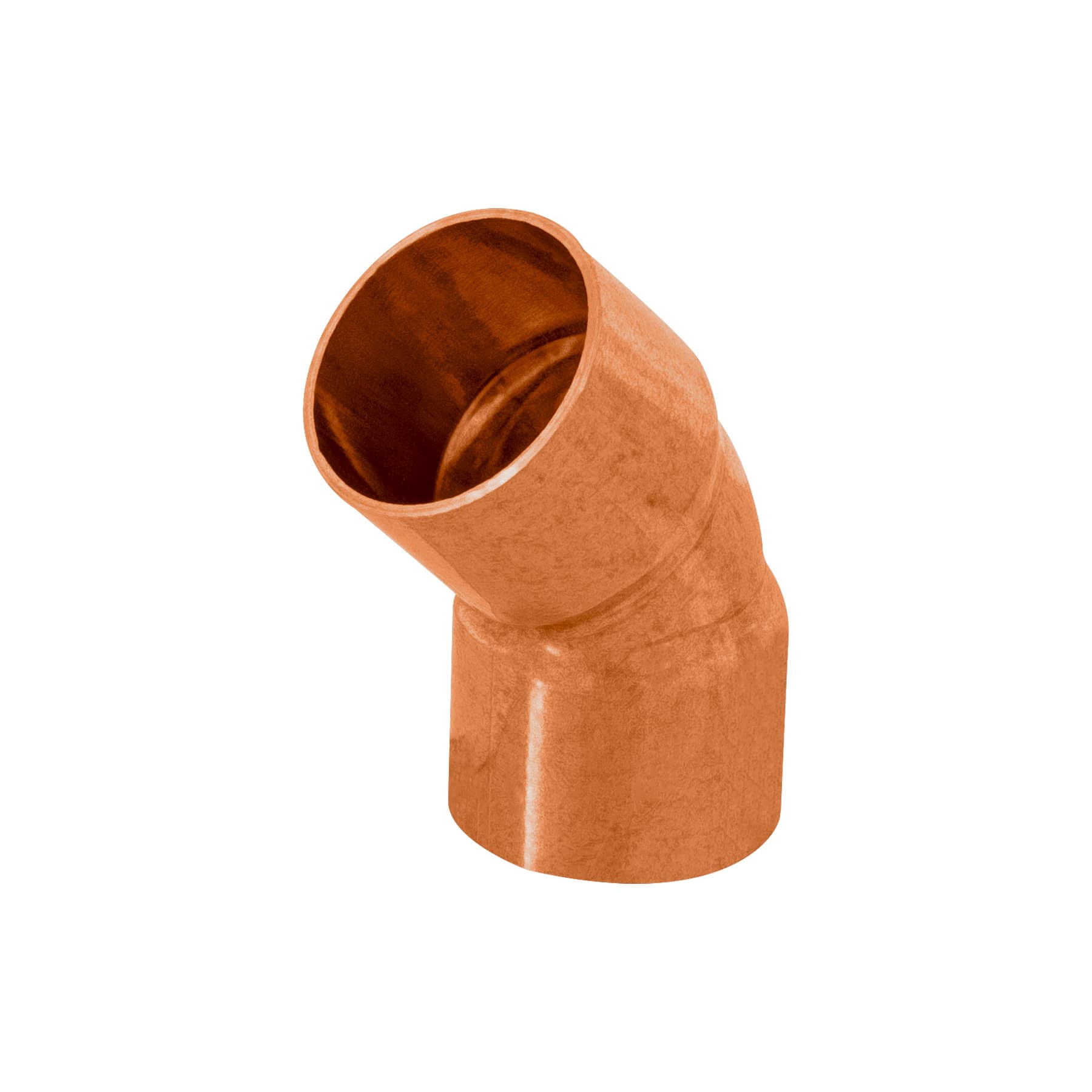 Codo 45° de cobre 1/2" BASIC, Foset, CC-861B, 47634