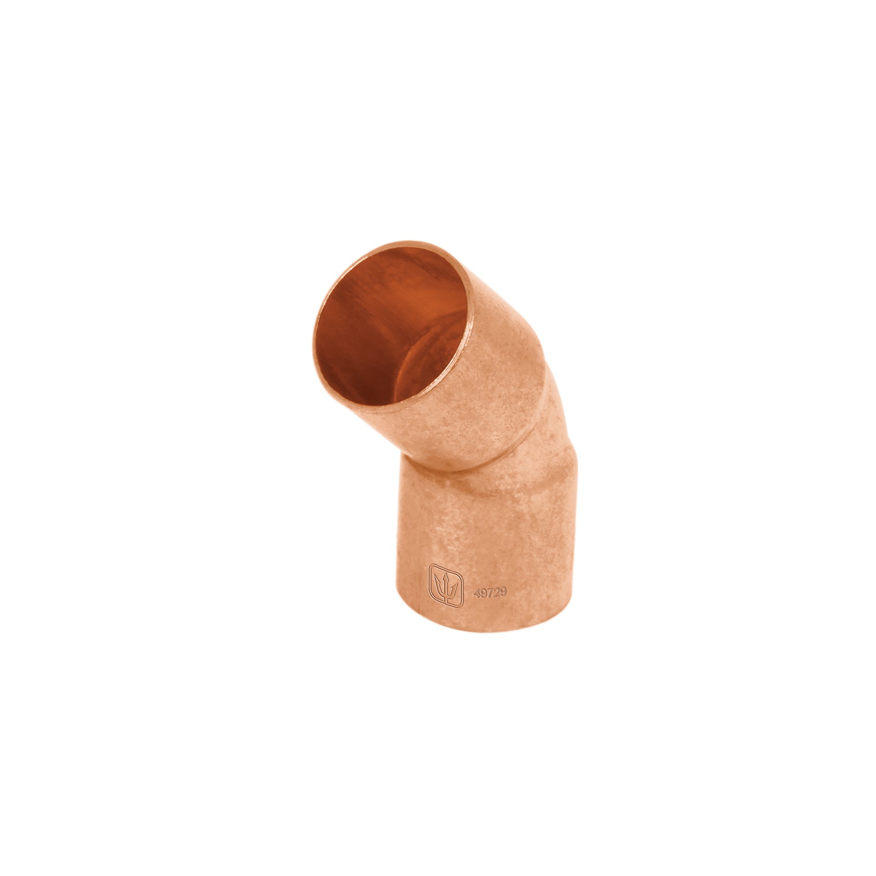 Codo 45° de cobre 3/4", Foset, CC-862, 49729