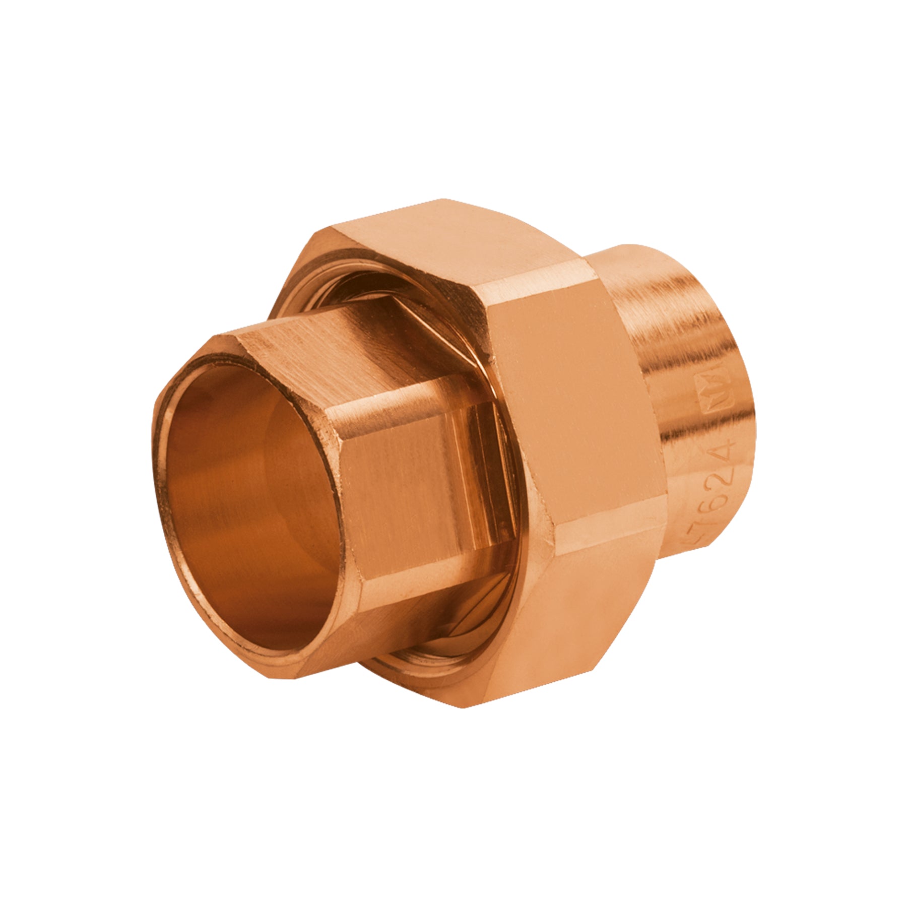 Tuerca unión de cobre de 1" BASIC, Foset, CC-973B, 47624