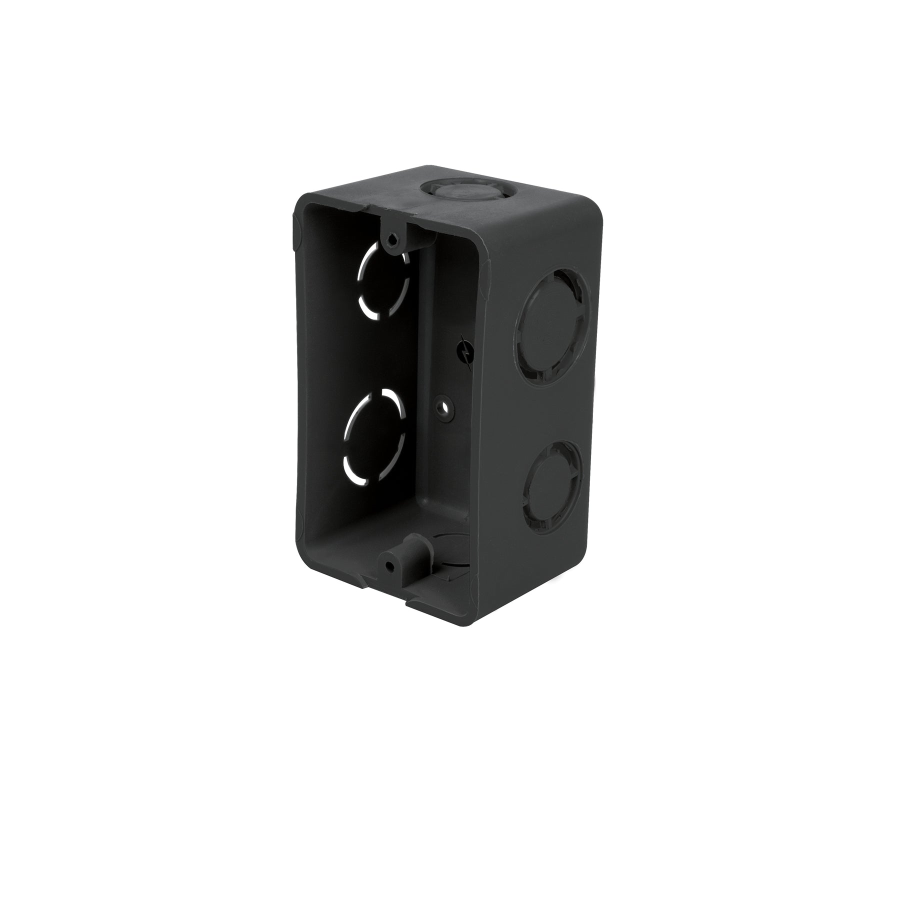 Caja tipo chalupa 2" x 4" plástica, Volteck, CCH-2X4P, 45005