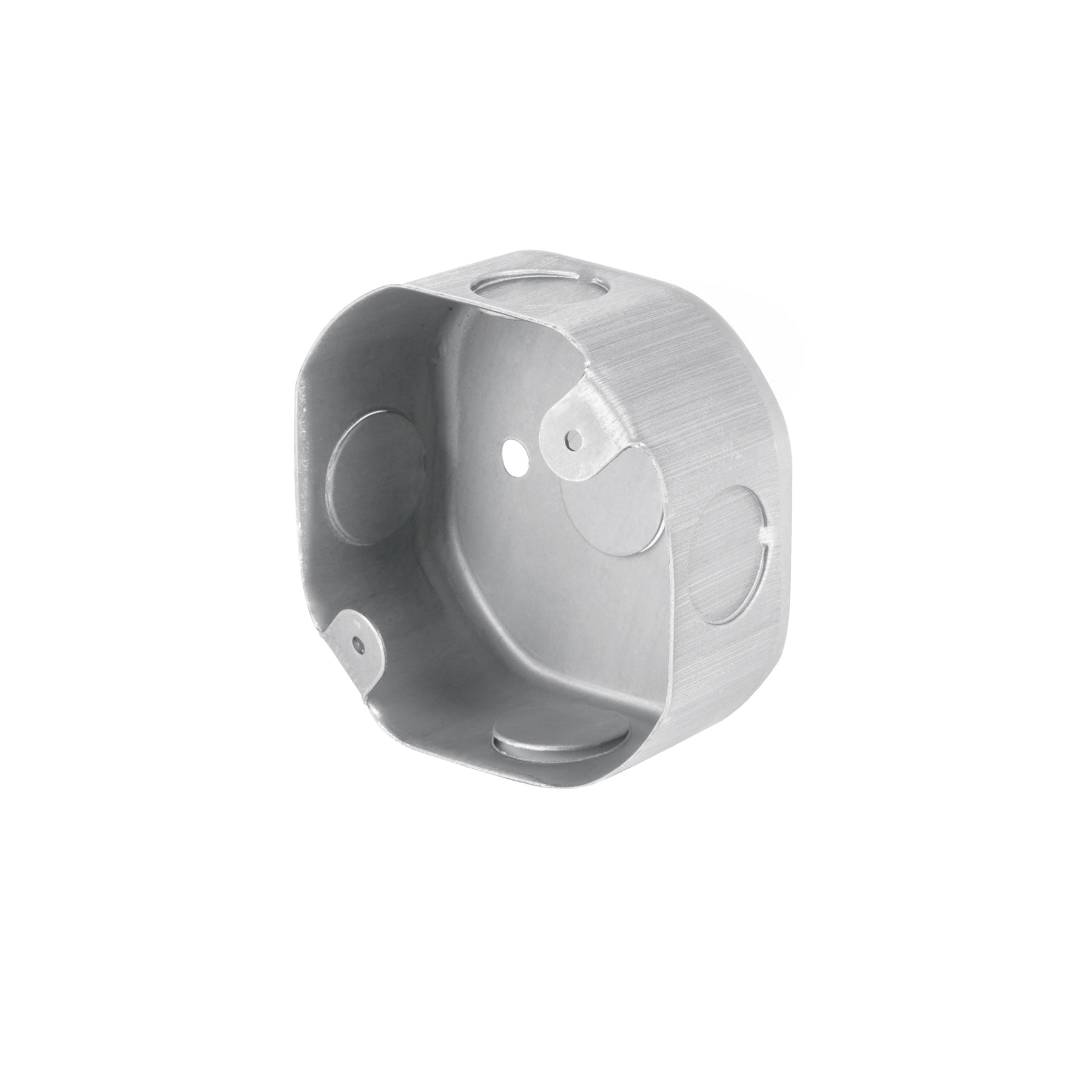 Caja octagonal 3" x 3" reforzada, Volteck