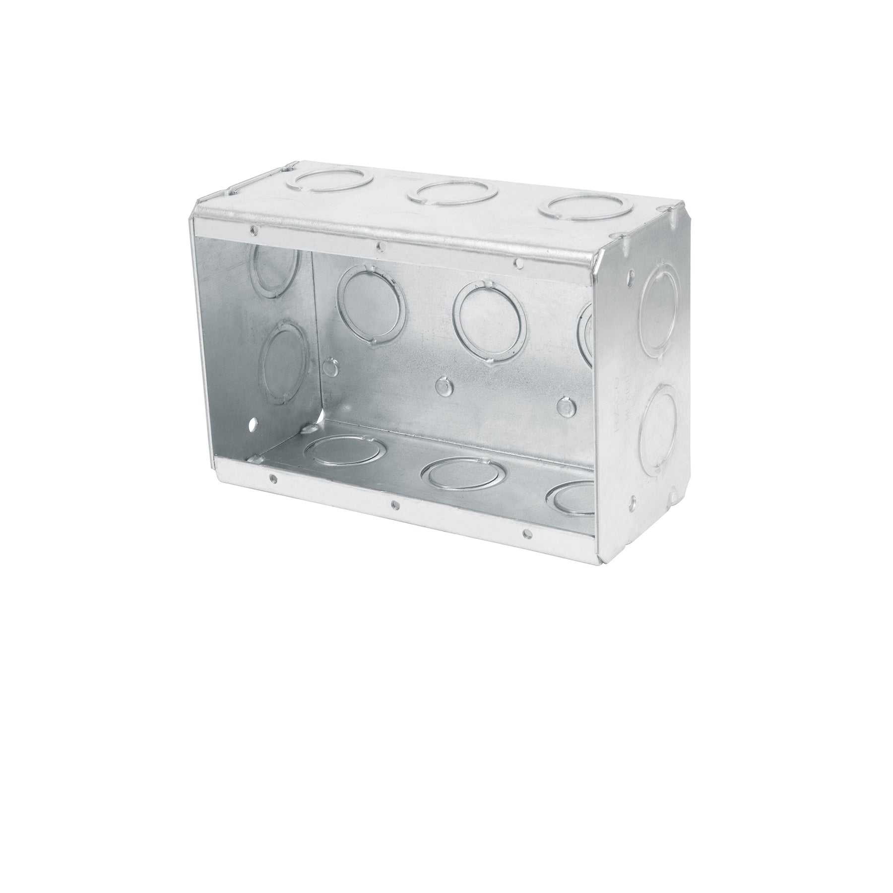 Caja triple 4" x 6" reforzada, Volteck, CCH-4X6, 47312