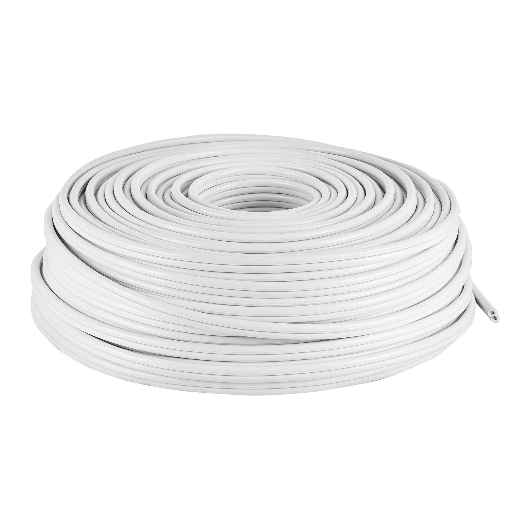 Rollo de 100 m de cordón dúplex flexible SPT 14 AWG, Volteck, CDU-14, 46067