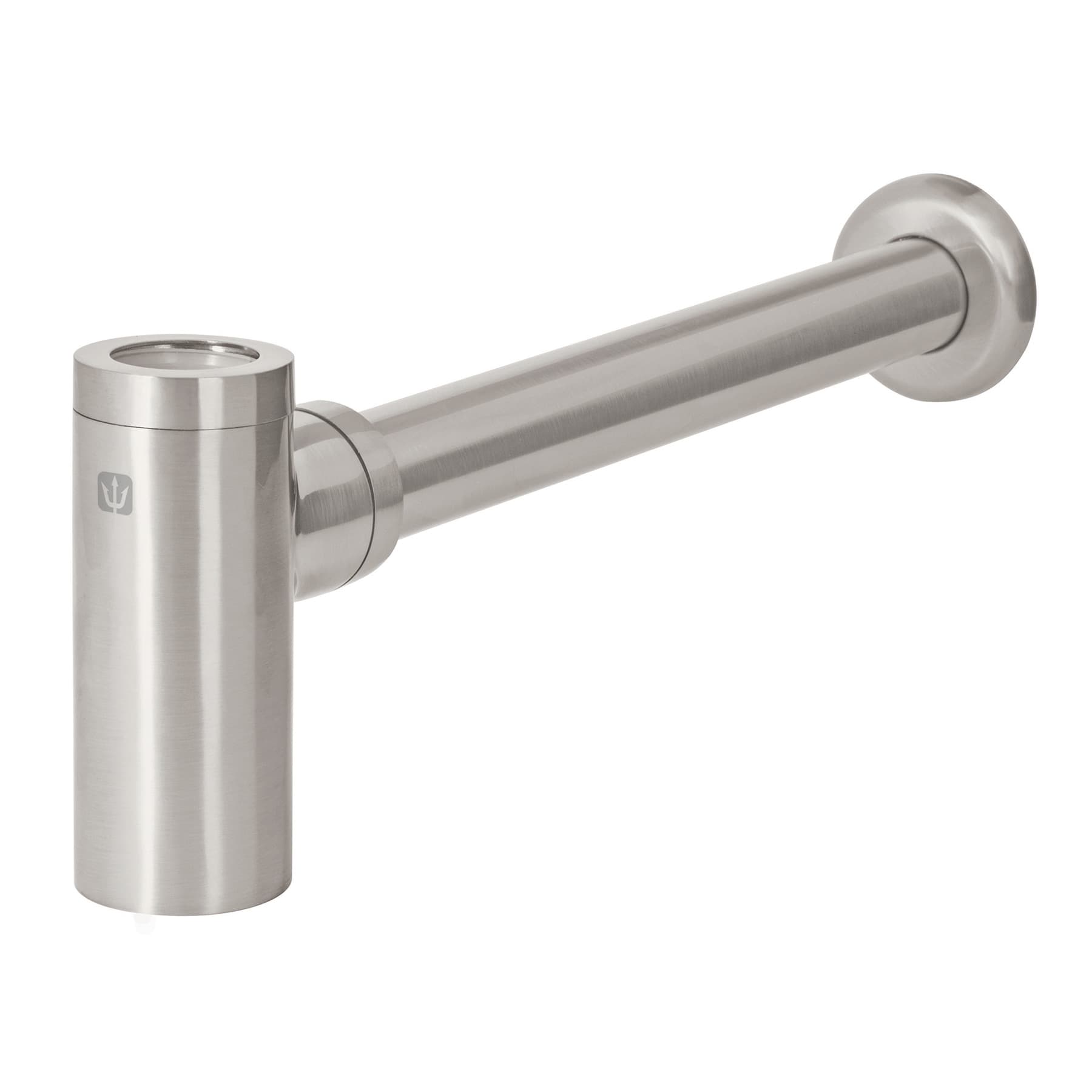 Céspol de bote minimalista 1 1/4", satín, para lavabo, Foset