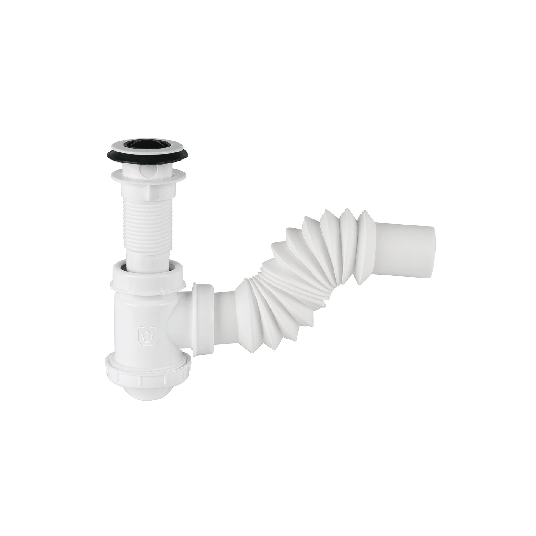 Céspol de bote 1-1/4", contra, polipropileno, para lavabo