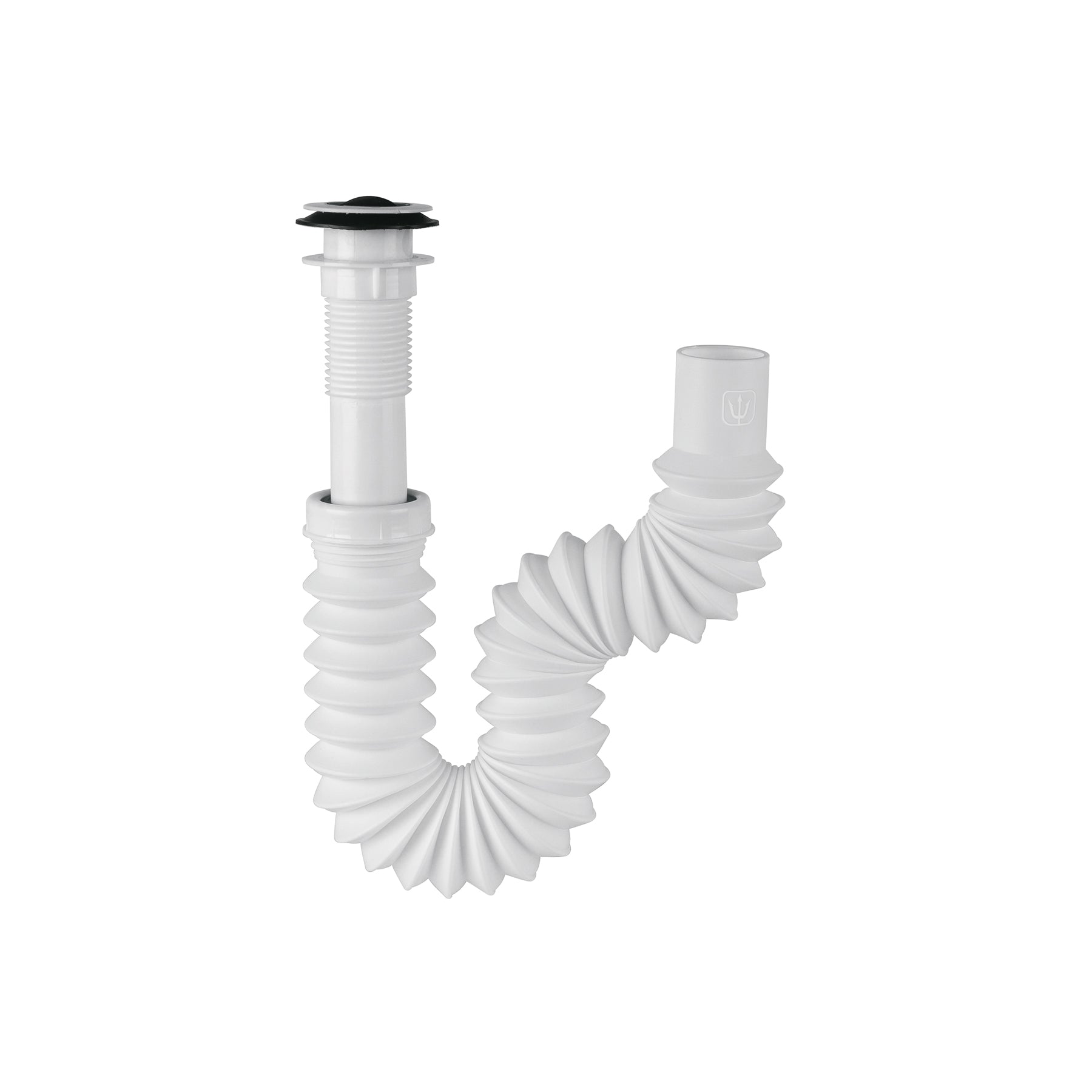 Céspol flexible 1-1/4", contra, polipropileno, para lavabo