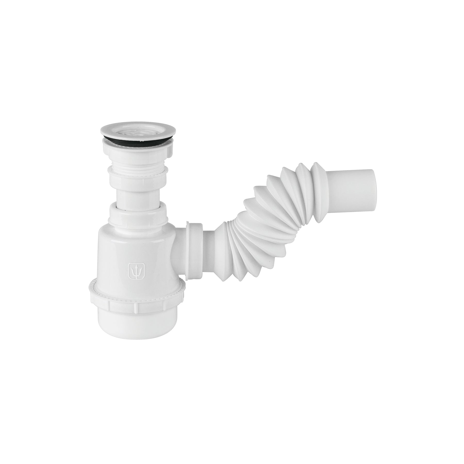 Céspol de bote 1 1/2", contra, polipropileno, para fregadero