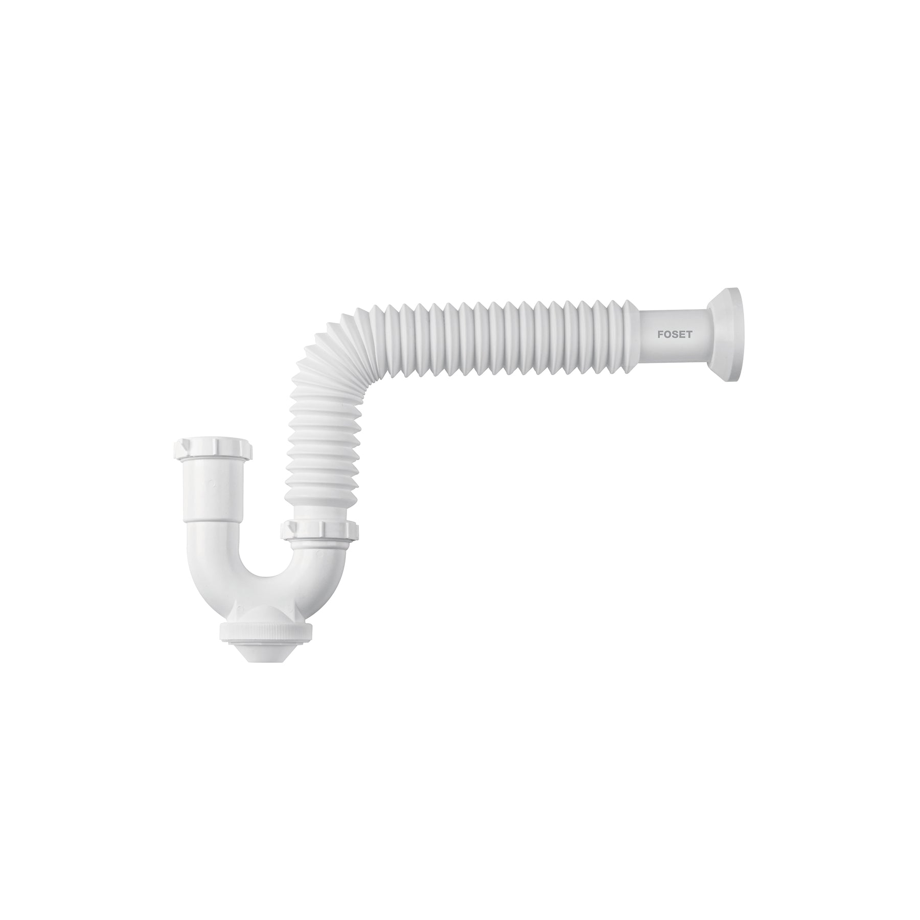 Céspol semi rígido de PP, para lavabo o fregadero, Foset, CE-296, 45317