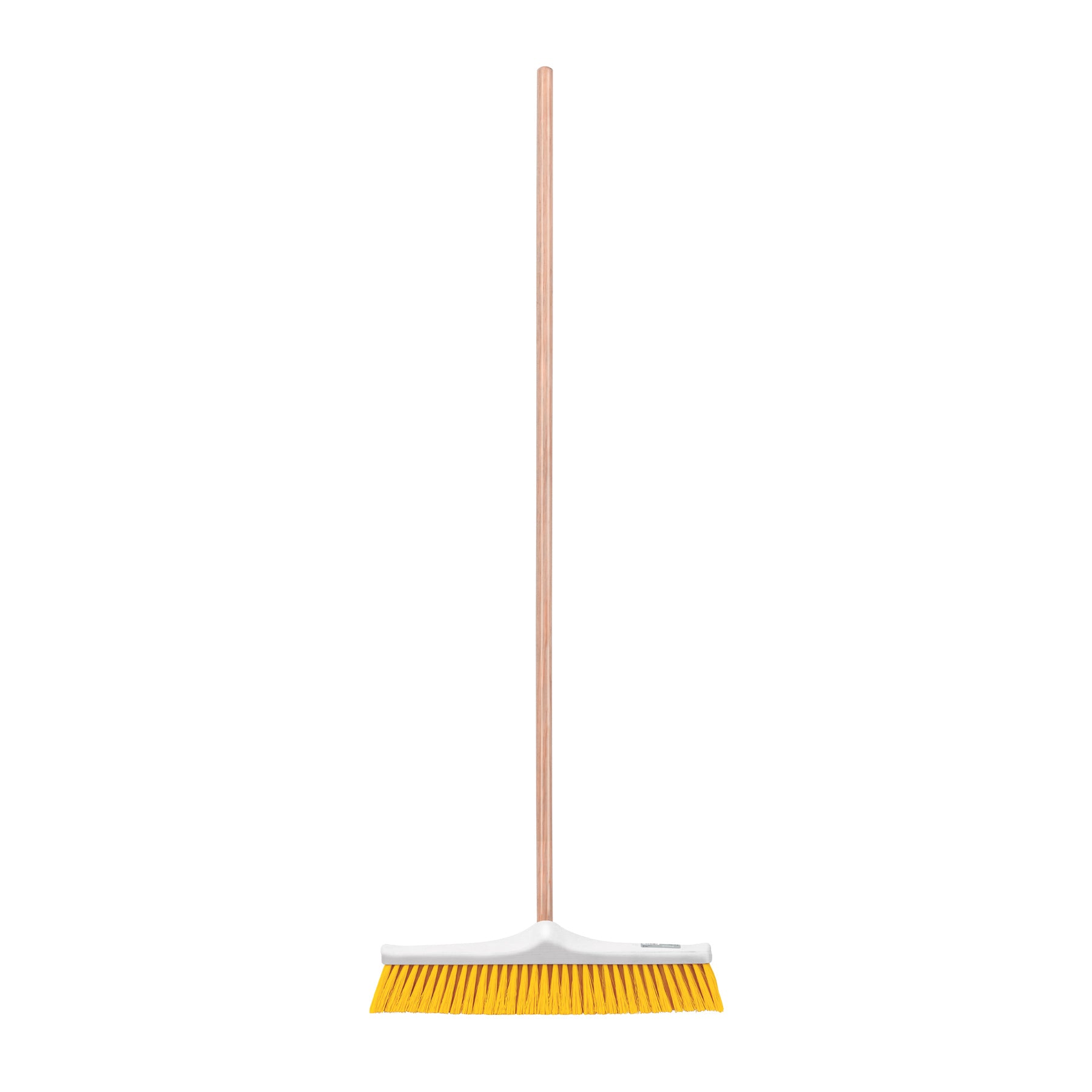 Cepillo industrial cerda suave de 50 cm, bastón de madera