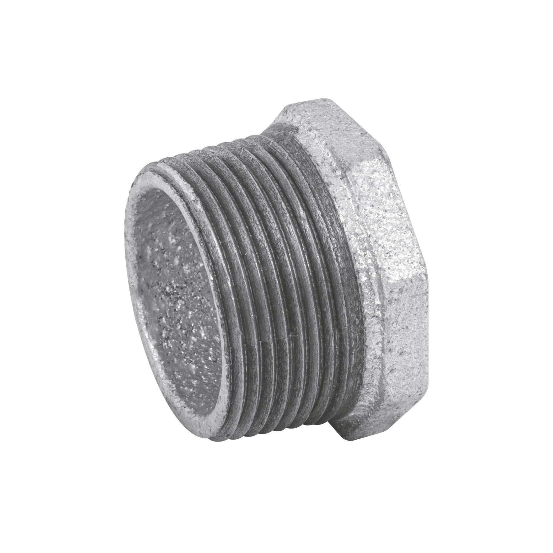 Reducción bushing acero galvanizado 1-1/4 x 1/2", Foset