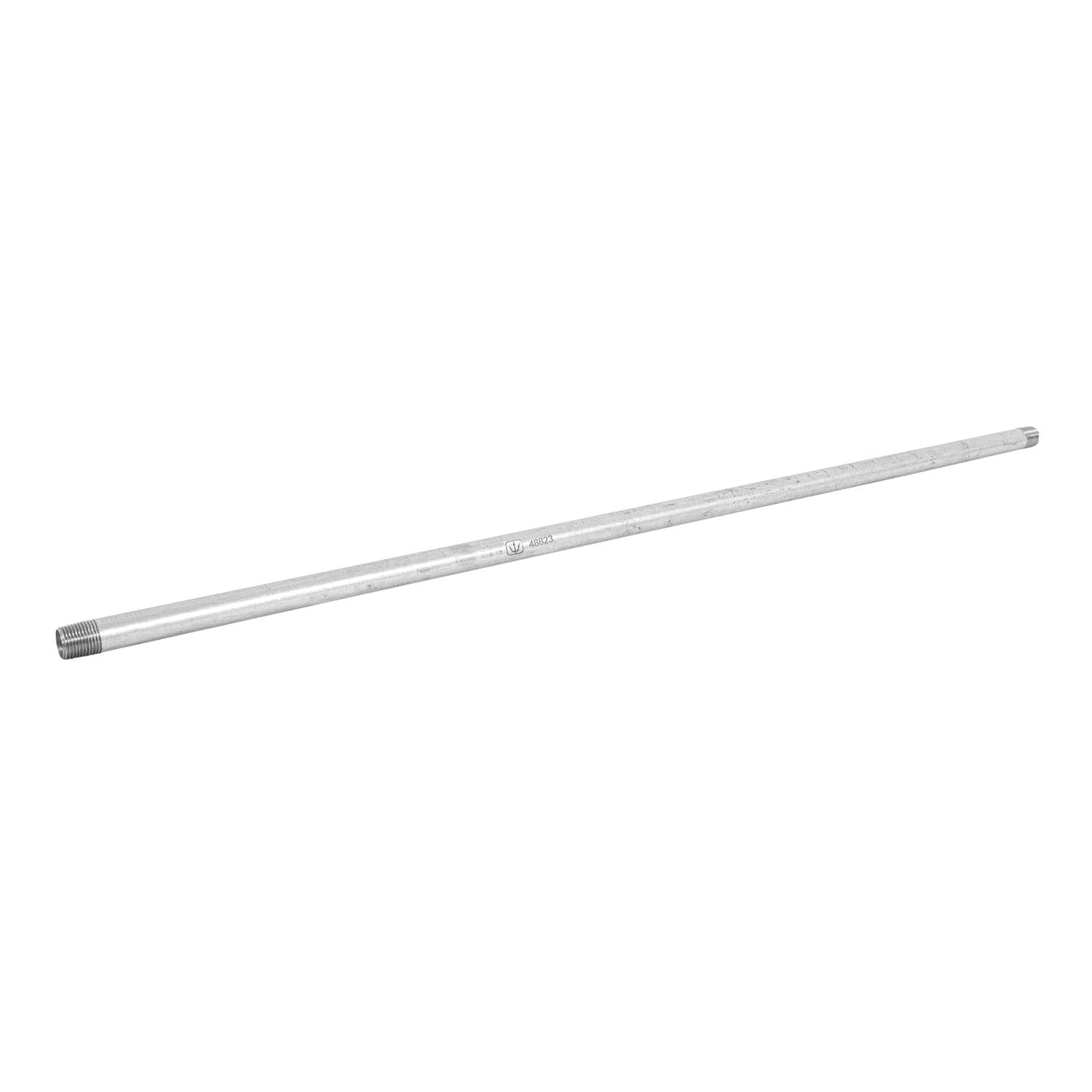Niple de acero galvanizado 1/2 x 35", Foset