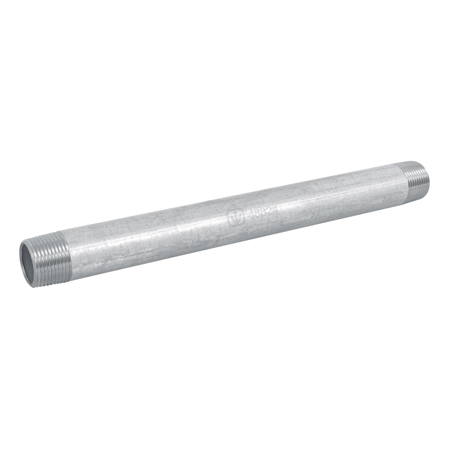 Niple de acero galvanizado 3/4 x 10", Foset