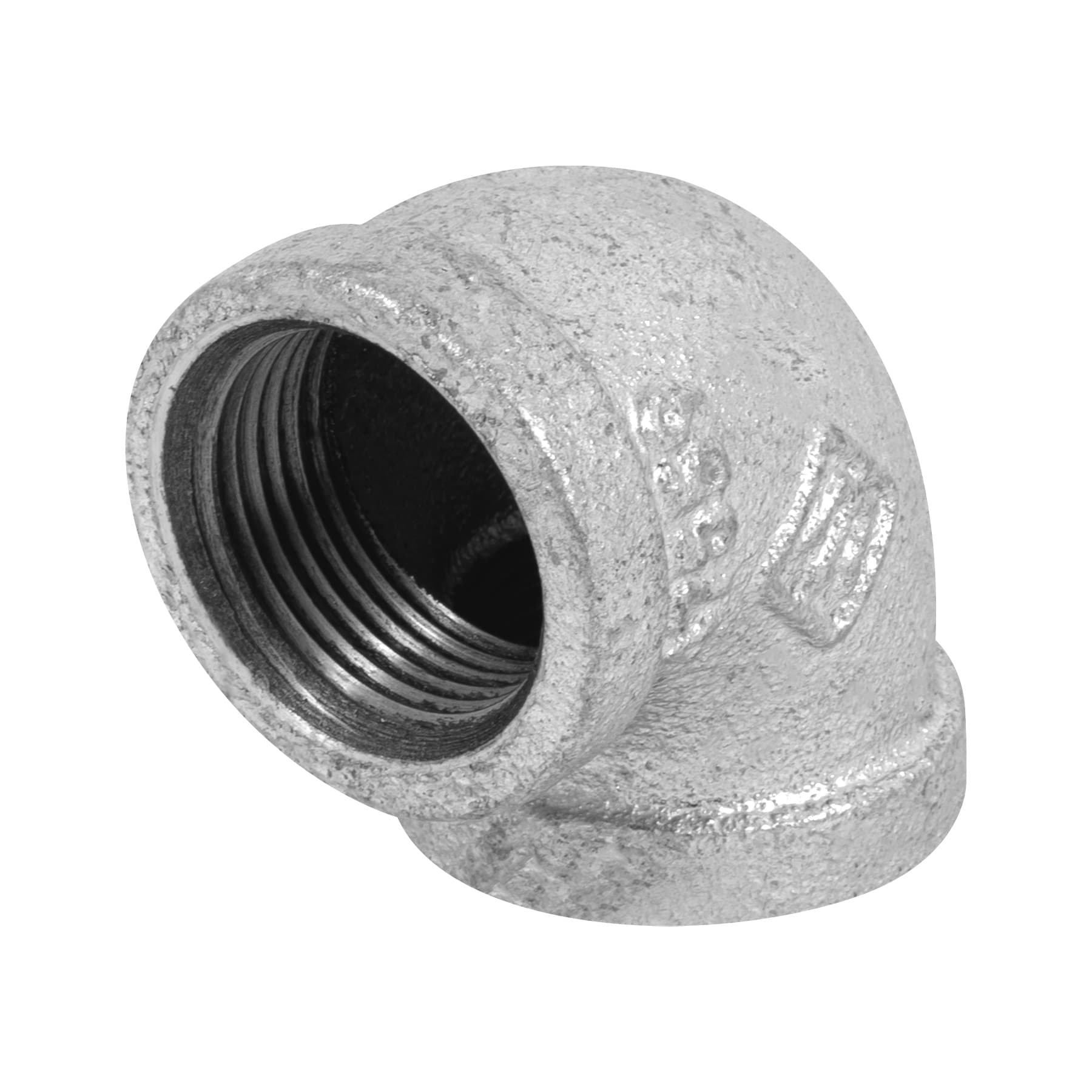 Codo 90∞ acero galvanizado de 1", Foset