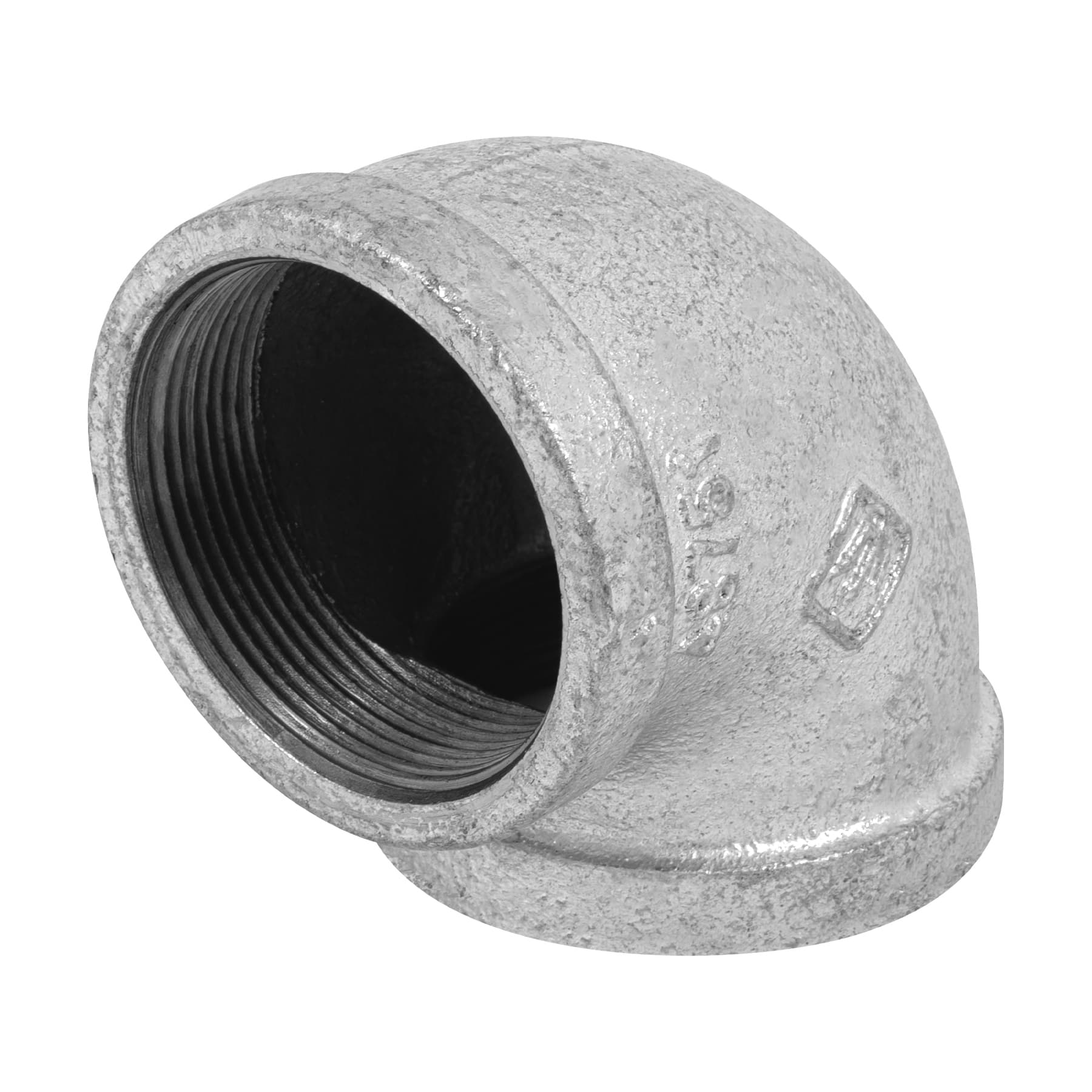 Codo 90∞ acero galvanizado de 2", Foset