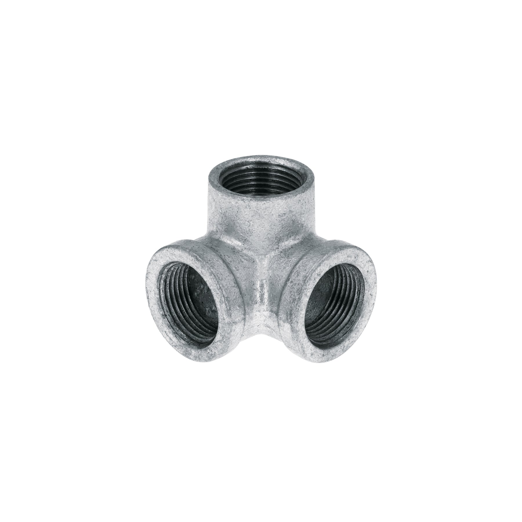 Codo rincón acero galvanizado de 3/4", Foset