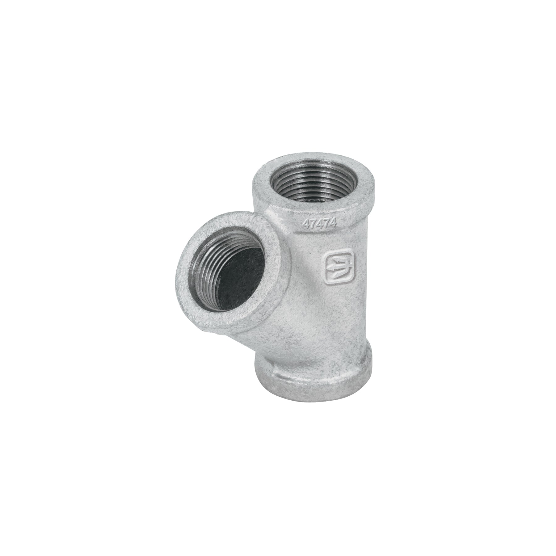 Yee sencilla 3/4" acero galvanizado, Foset