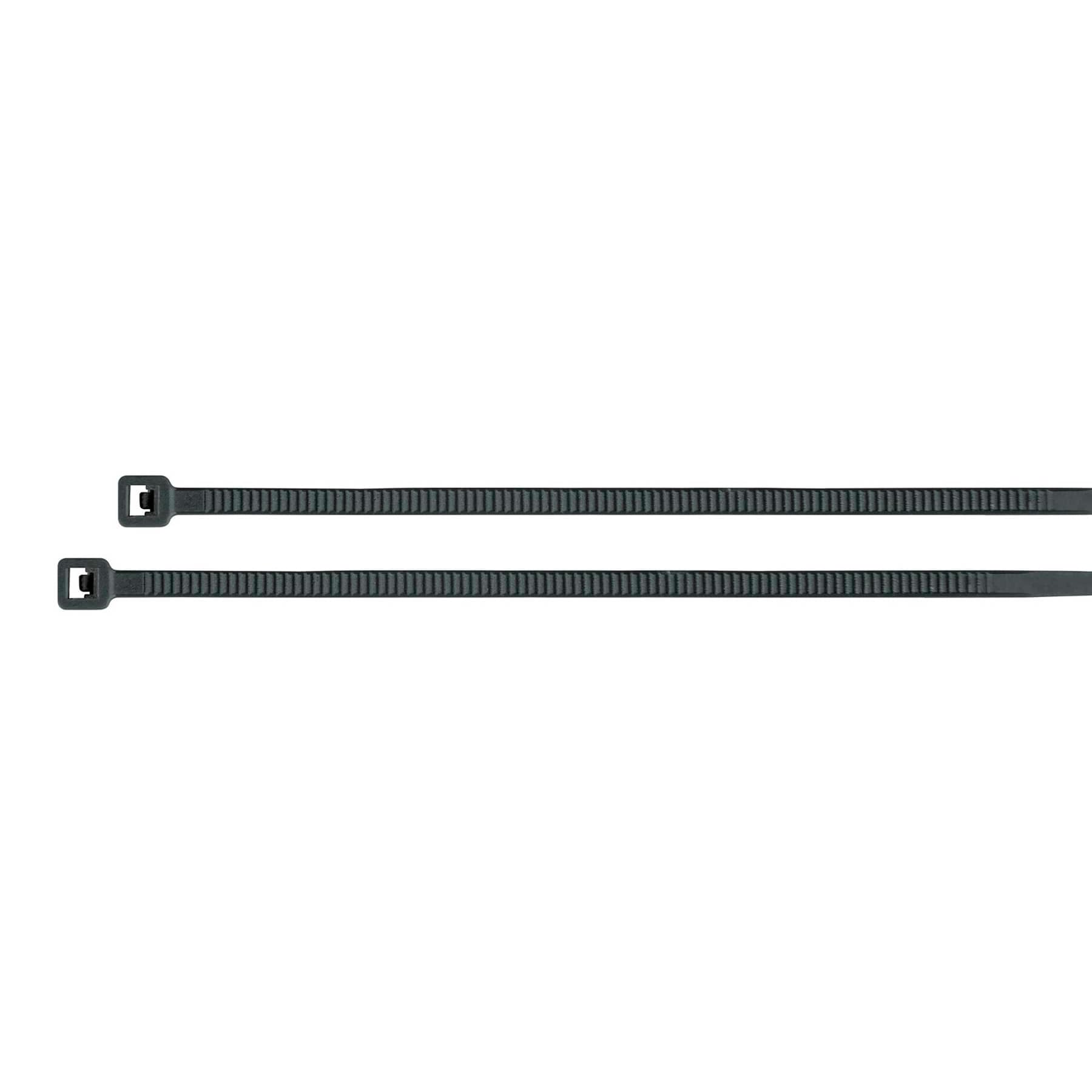 Bolsa con 100 cinchos plásticos 18 lb, 150 x 2.5 mm, negro, Volteck, CIN-1815N, 44321
