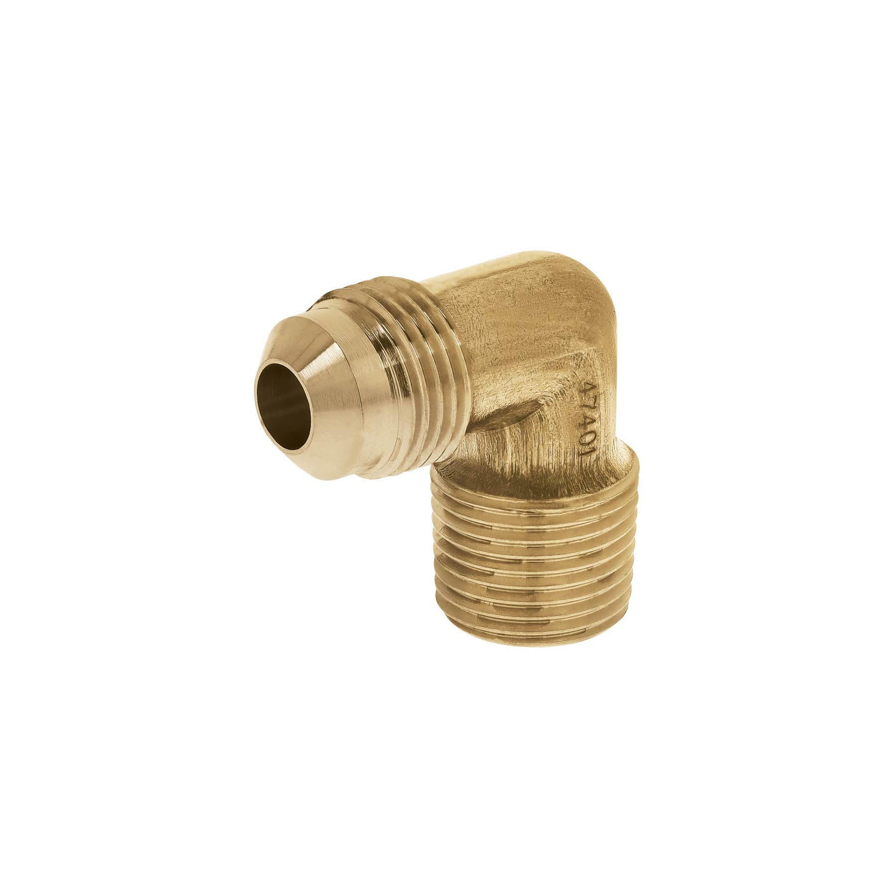 Codo terminal a 90∞ de latón 3/8 x 3/8", Foset