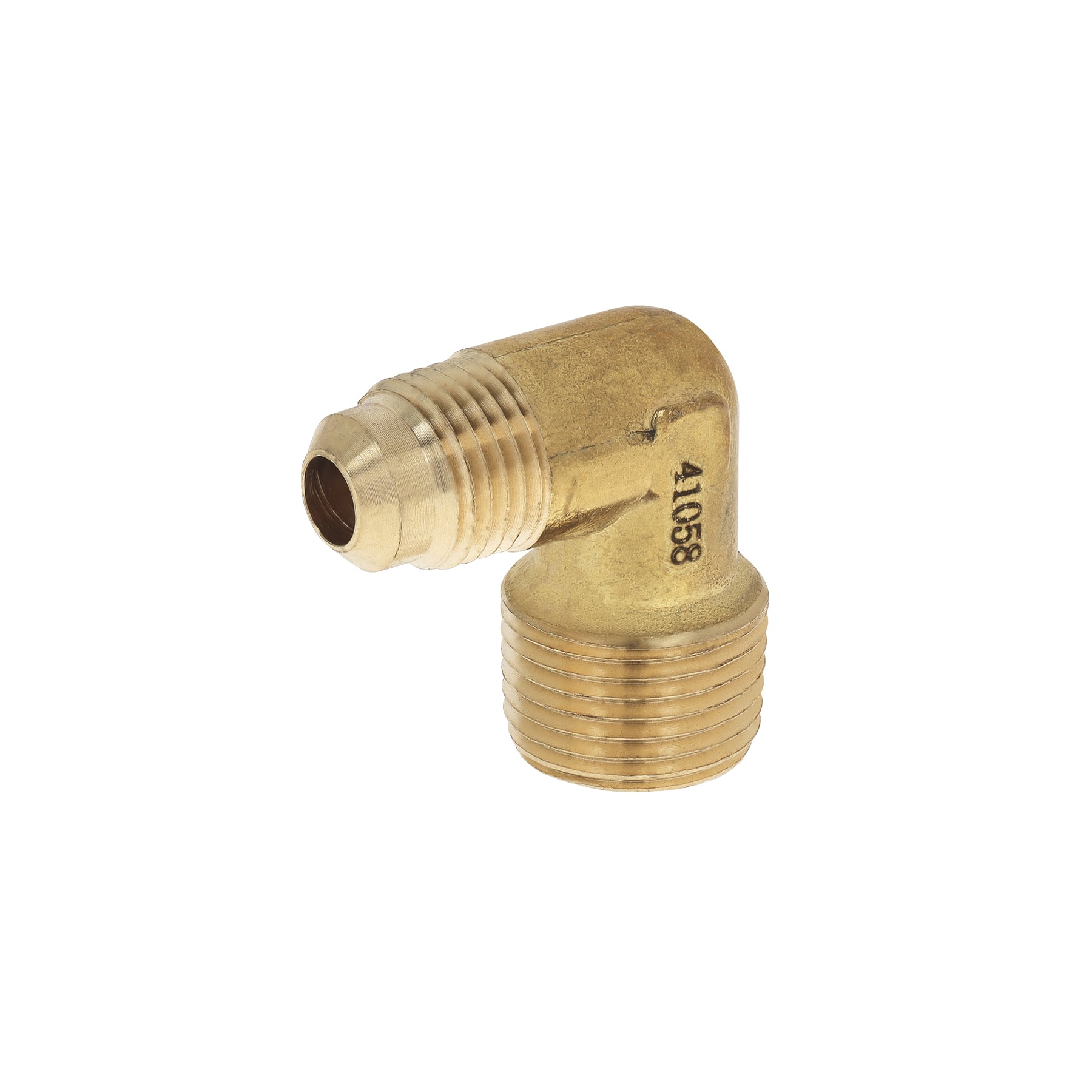 Codo terminal a 90∞ de latón 5/16" x 3/8", Foset
