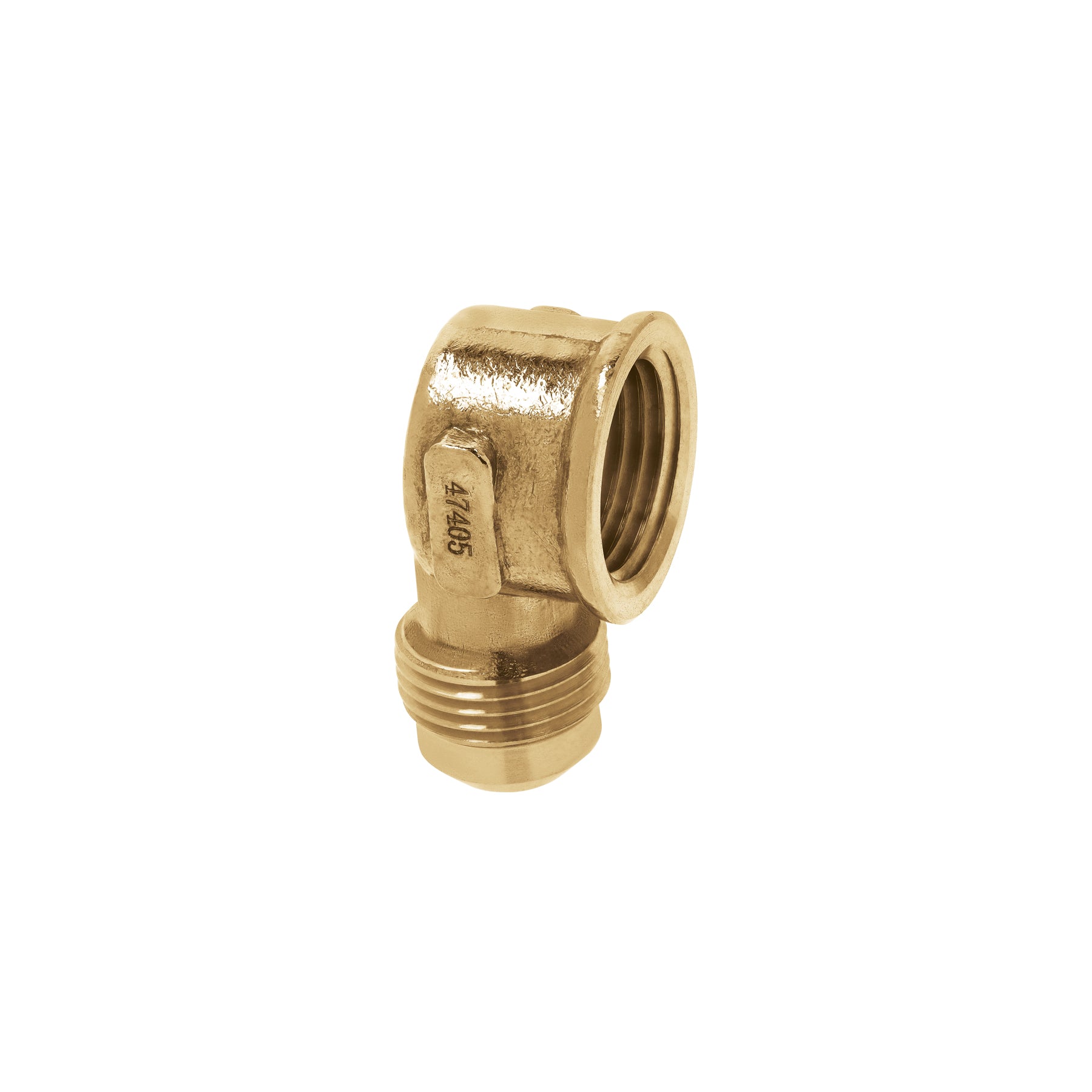 Codo para estufa a 90∞ de latón de 1/2 x 1/2", Foset