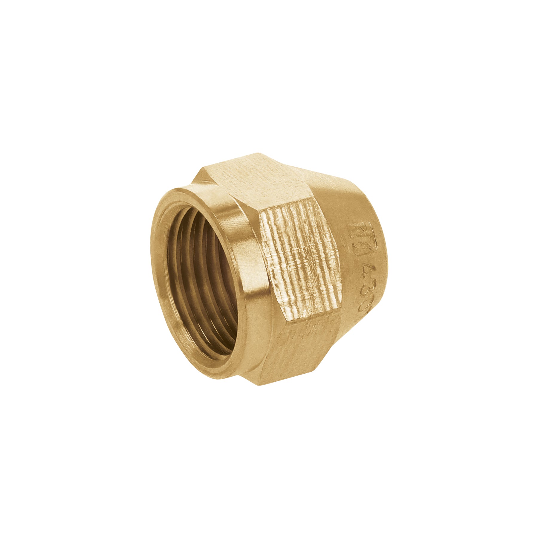 Tuerca cónica reducida de latón 3/8" x 5/16", Foset