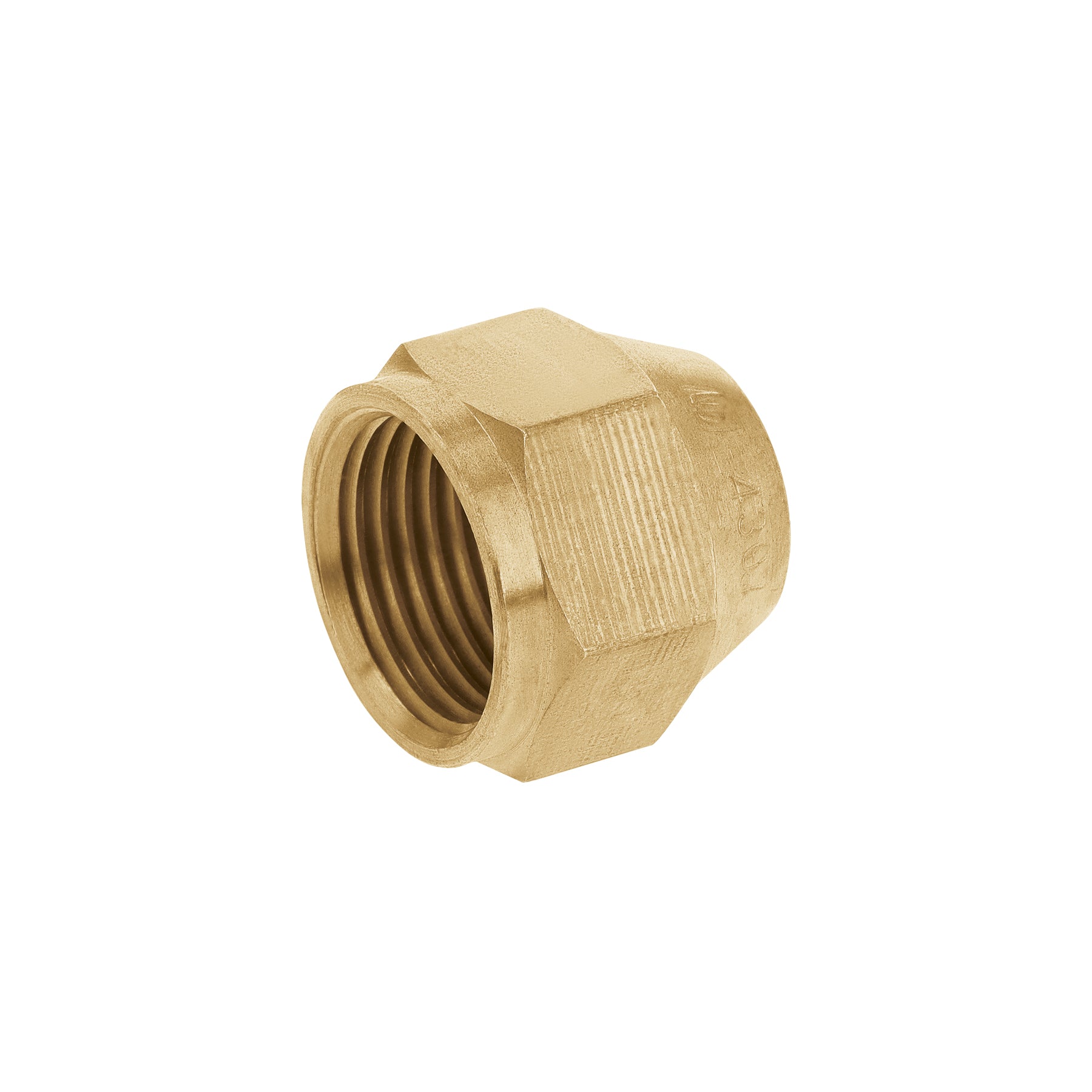 Tuerca cónica reducida de latón 1/2" x 3/8", Foset