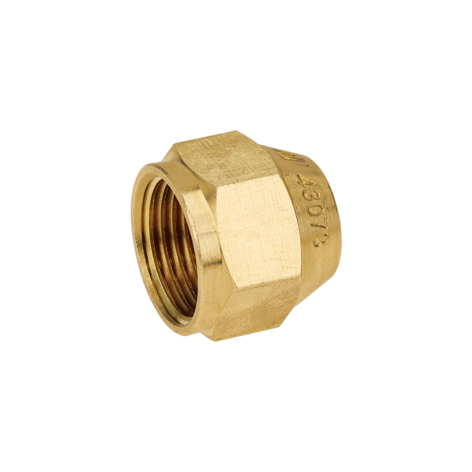 Tuerca cónica reducida de latón 1/2" x 3/8", Foset