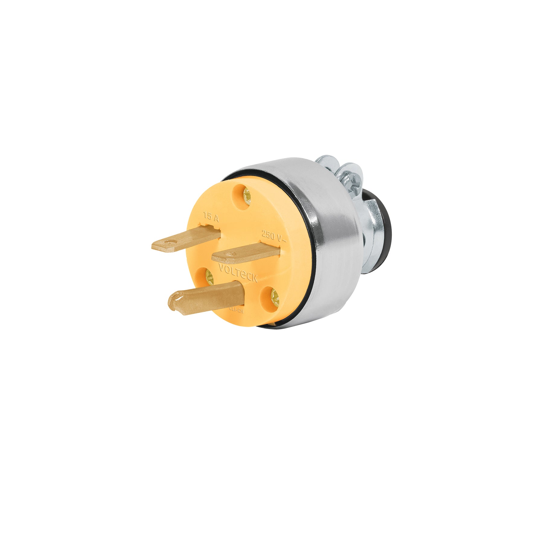Clavija industrial blindada aterrizada cara de chino, Volteck, CLI-CH, 46203