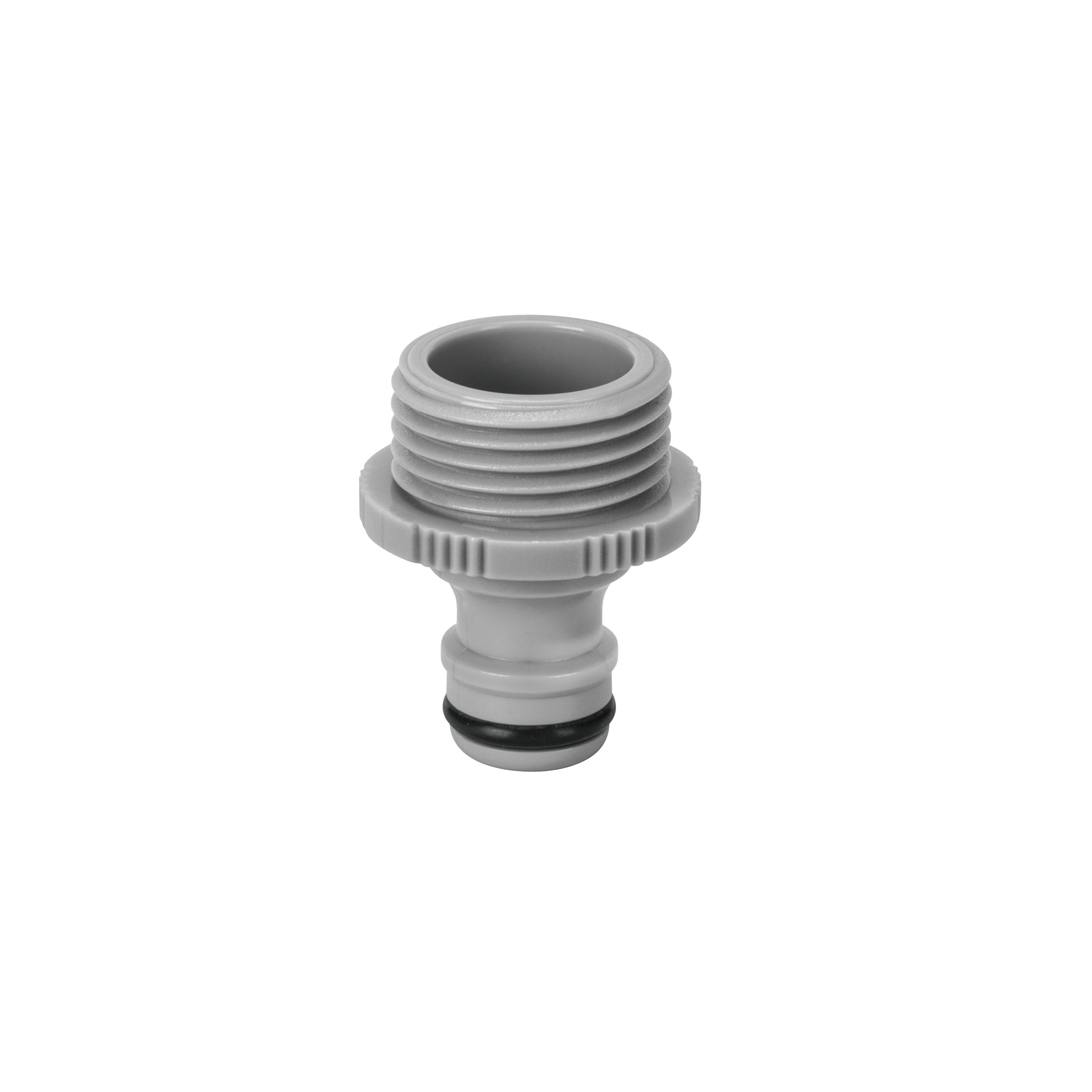 Conector 3/4" rápido macho de ABS, sistema click, Truper