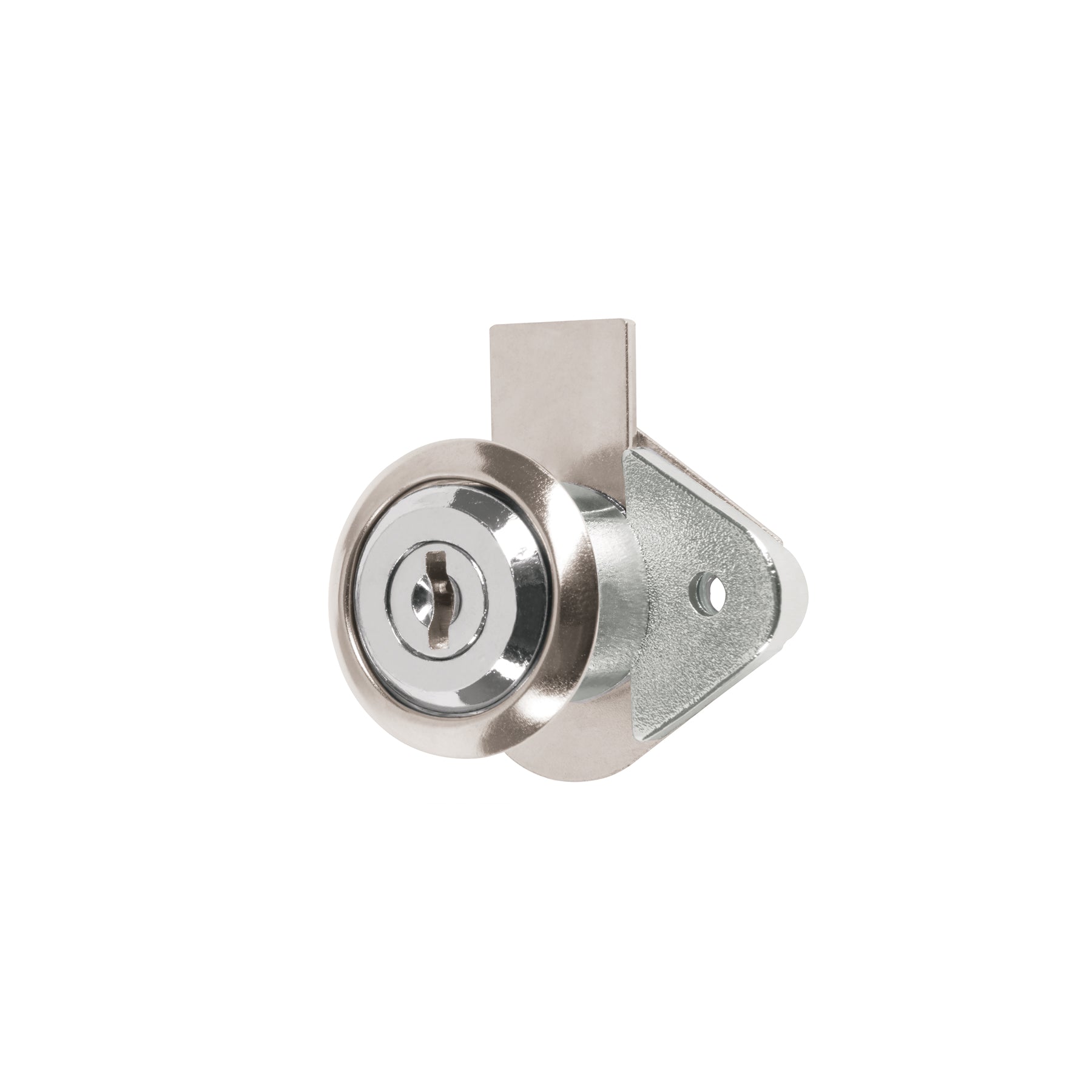 Cerradura para mueble, modelo 21, cromo BASIC, Hermex, CM-21C-P, 23506