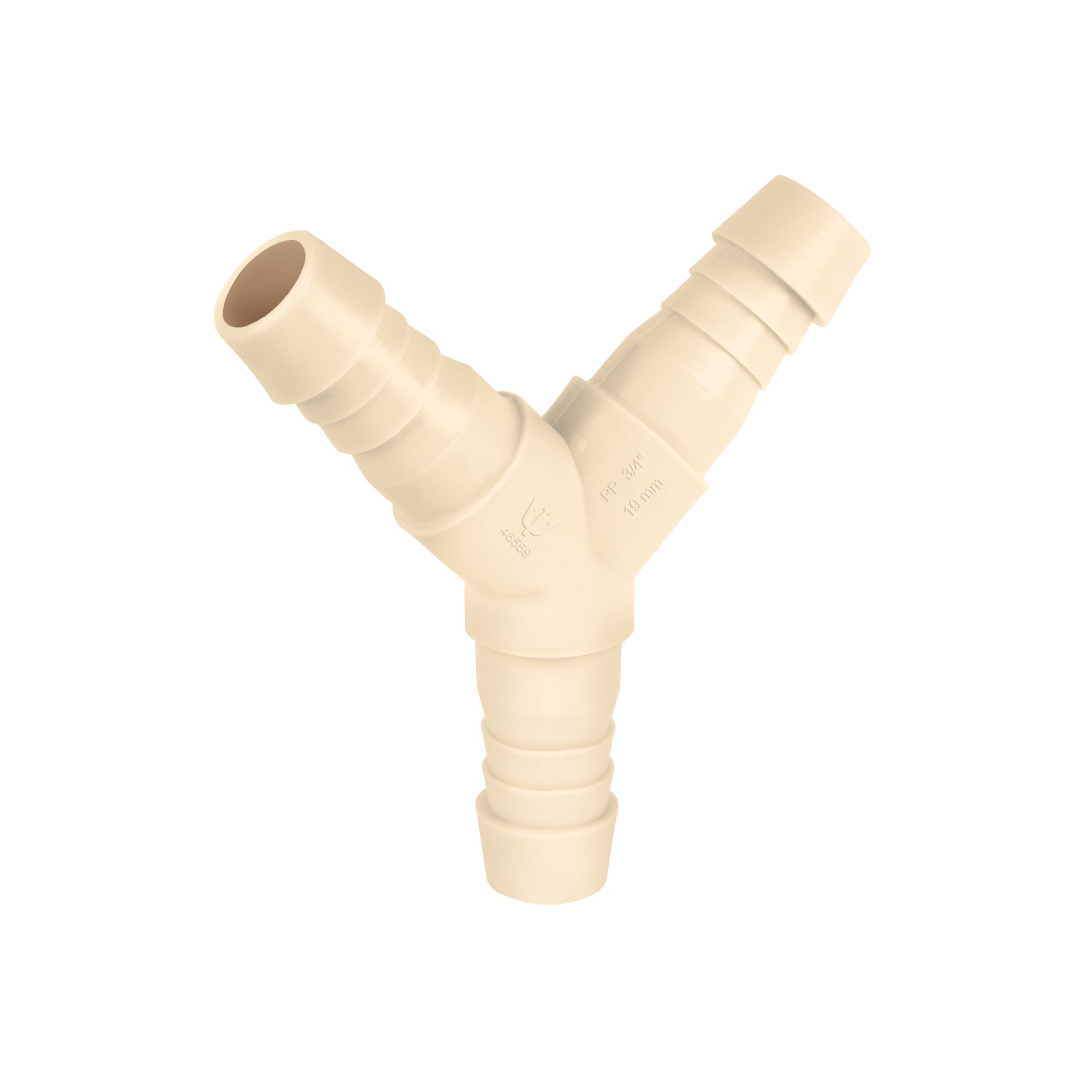 Yee inserción 3/4" de polipropileno, Foset