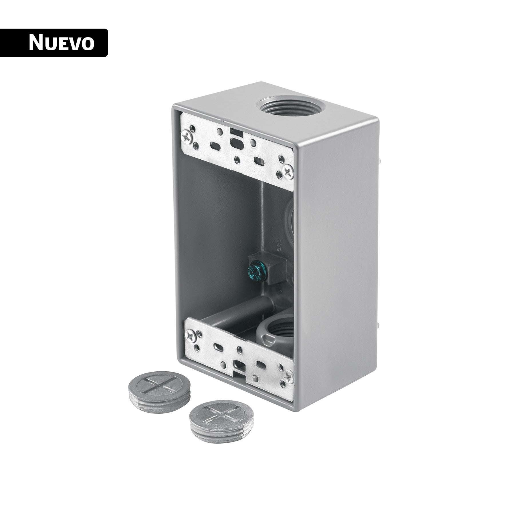 Condulet rectangular 3/4" tipo FS de 3 salidas, Volteck, COLET-3/4-F3, 43564