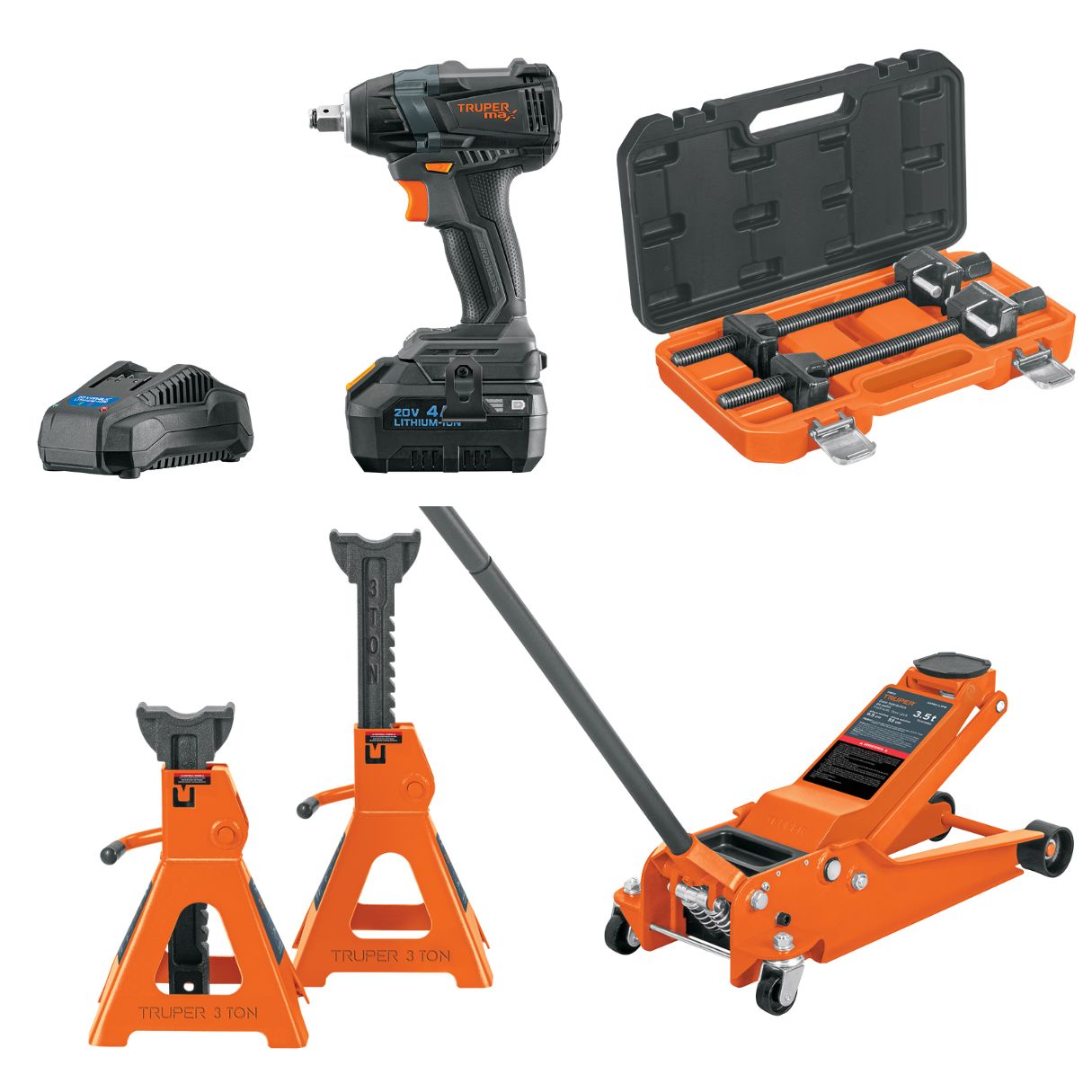 Kit Potencia Total – Hidráulico, Neumático y Mecánico