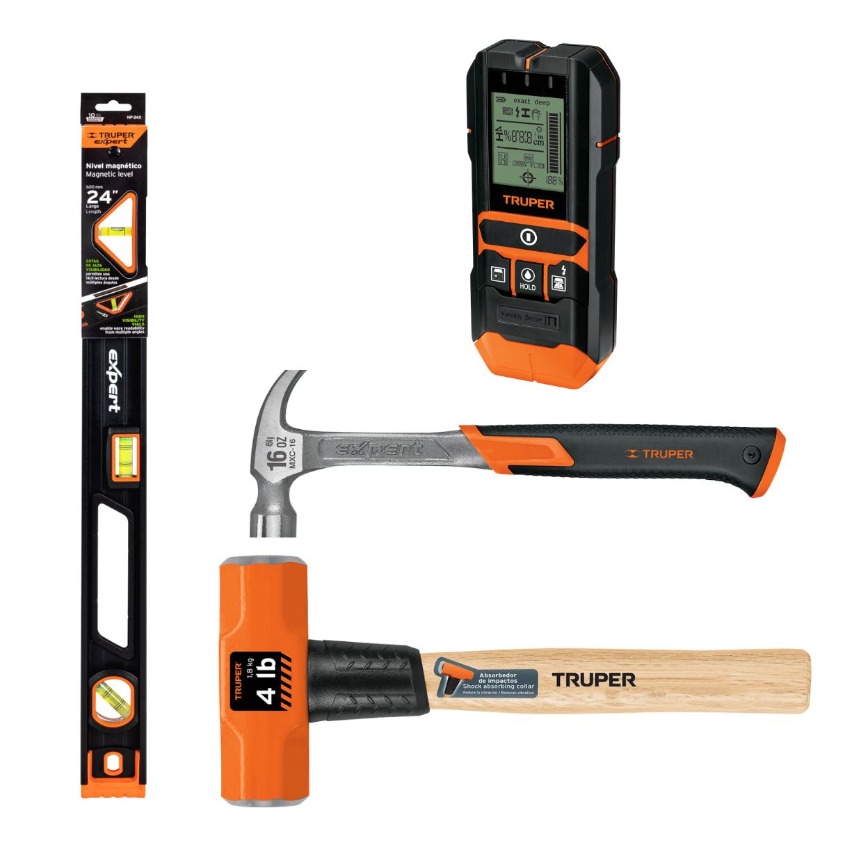 Kit Obra Total – Nivelación, Mezcla y Construcción TRUPER