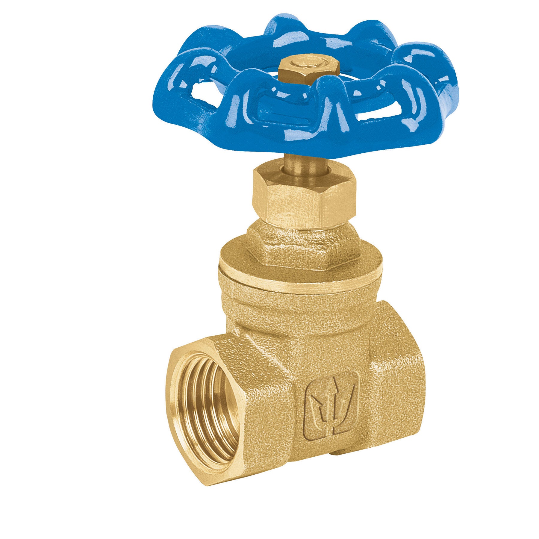 Válvula de compuerta de latón roscable de 1/2", Foset, CORO-1/2, 49017