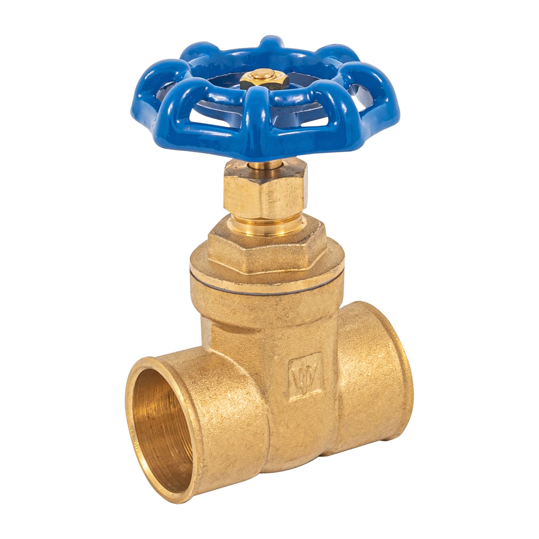Válvula de compuerta de latón soldable de 1", Foset