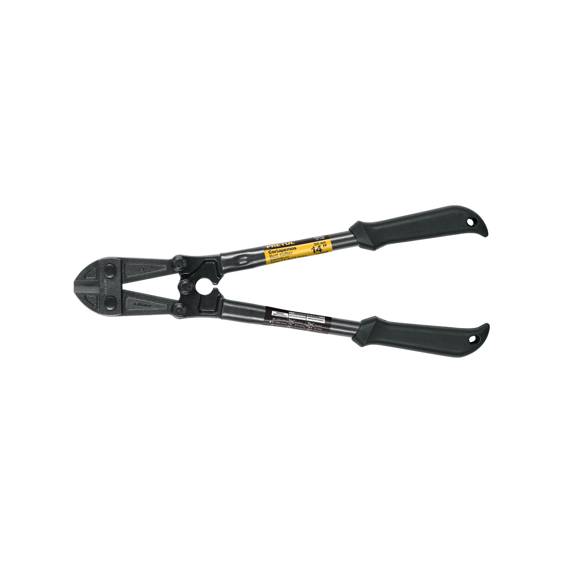 Cortapernos 14", mango tubular, Pretul, CP-14P, 20945