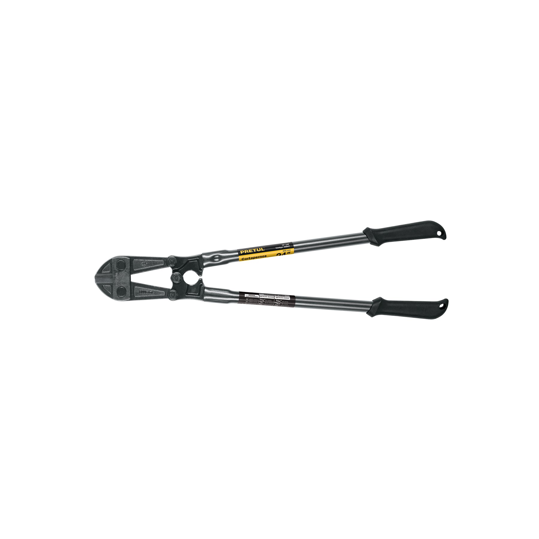 Cortapernos 24", mango tubular, Pretul, CP-24P, 20947