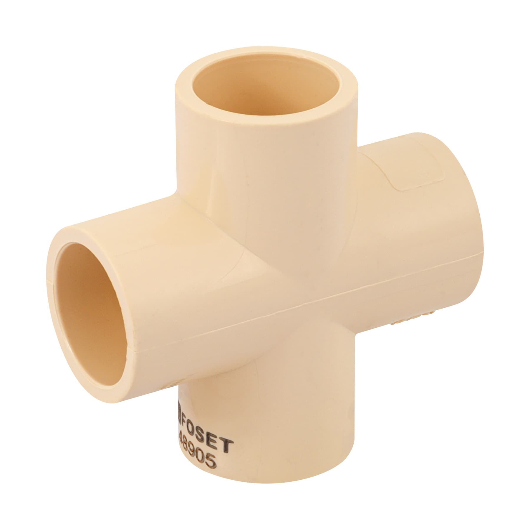 Cruz de CPVC 1/2", Foset, CPVC-781, 48905