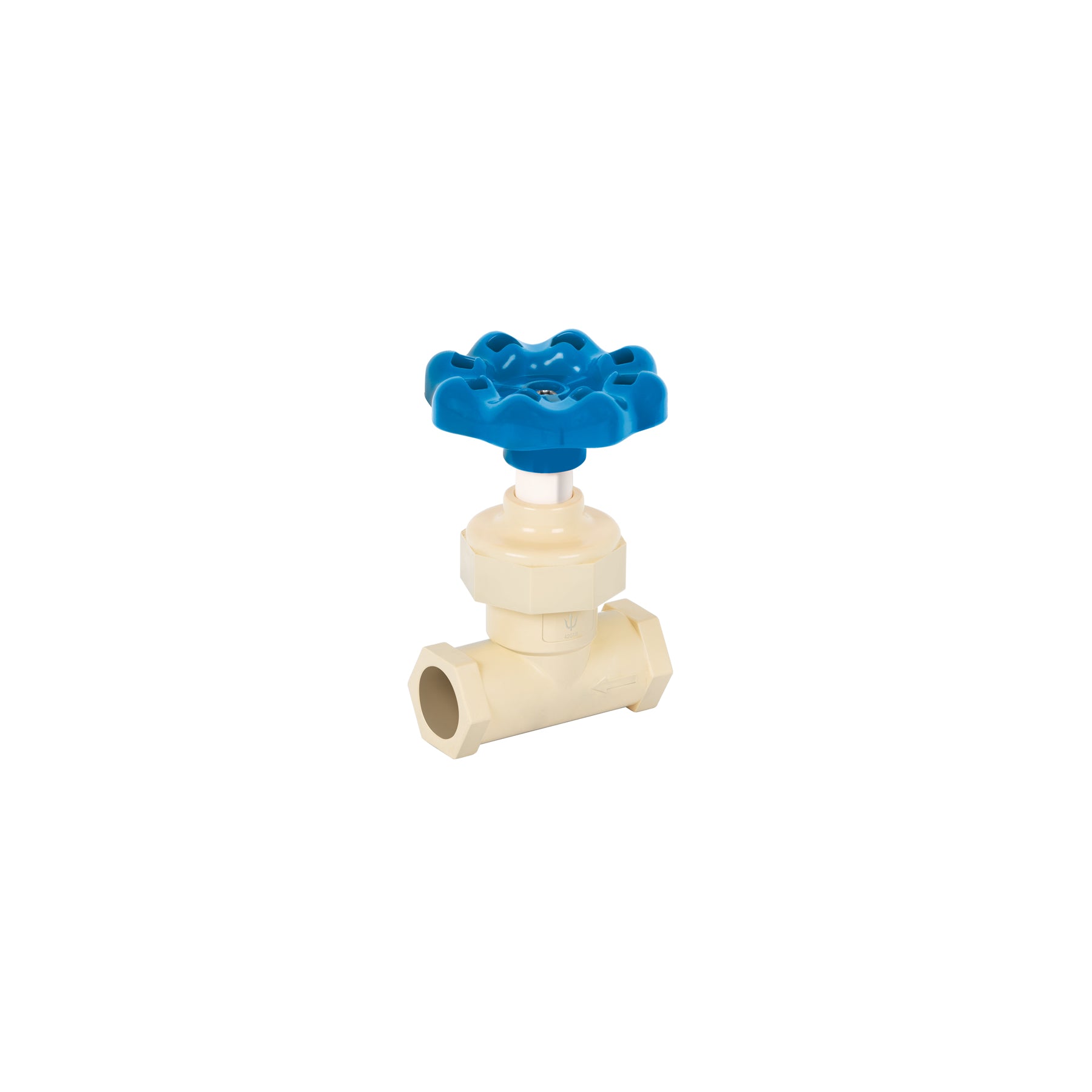 Válvula globo de CPVC de 1/2" maneral volante, Foset