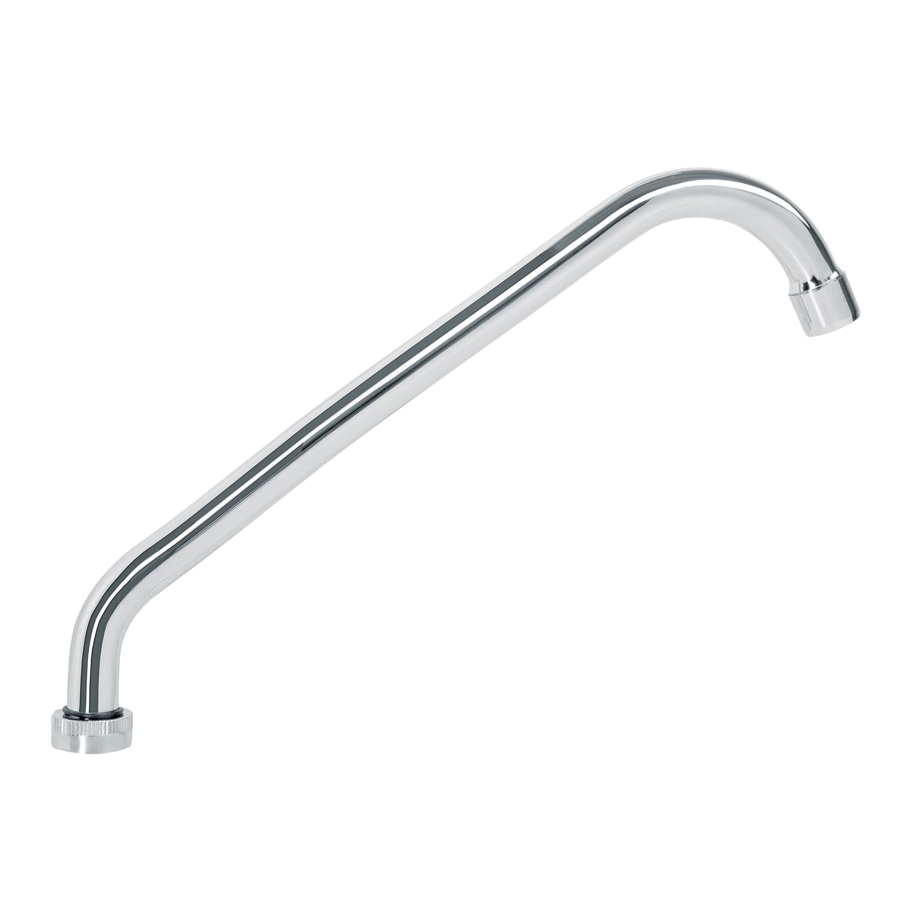 Cuello largo para mezcladora de fregadero, cromo, BASIC, Foset, CR-318, 49376