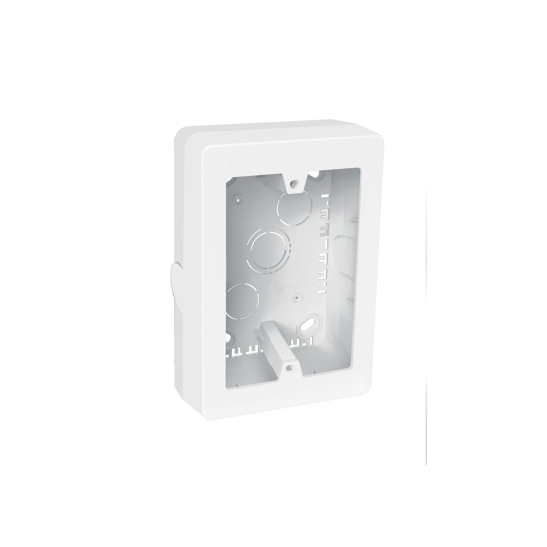 Caja de contactos para canaleta 3" x 5", blanca, Volteck, CRU-3X5, 40141